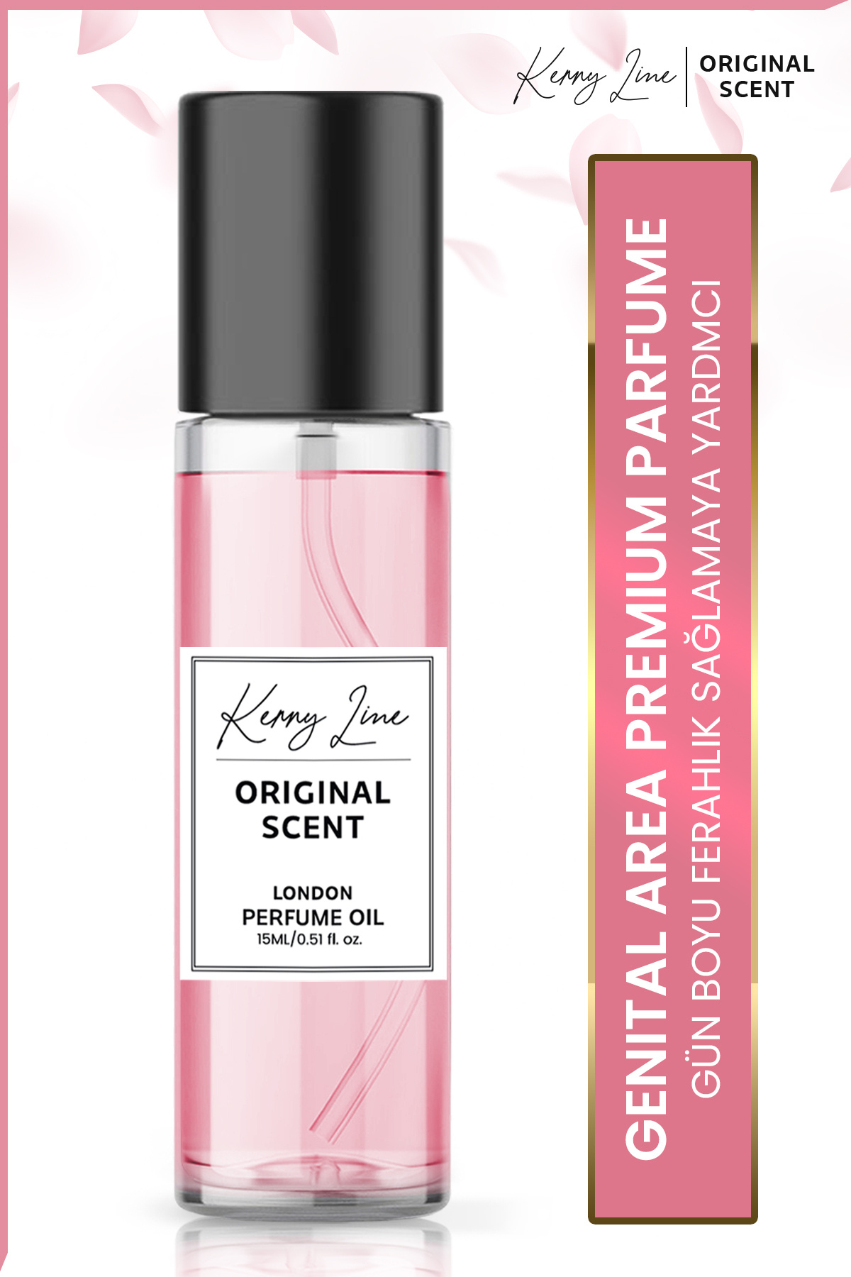 Kerry Line Koku Giderici Genital Bakım Parfümü Cam Şişe 15ML