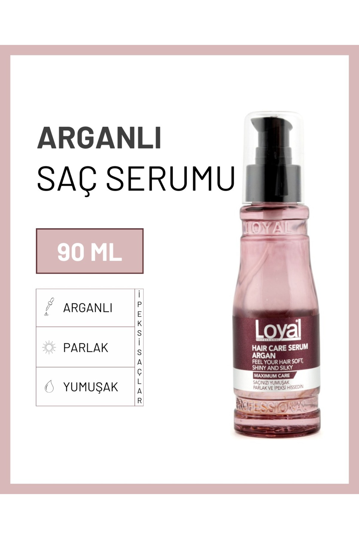 Loyal Arganlı Saç Serumu 90ml