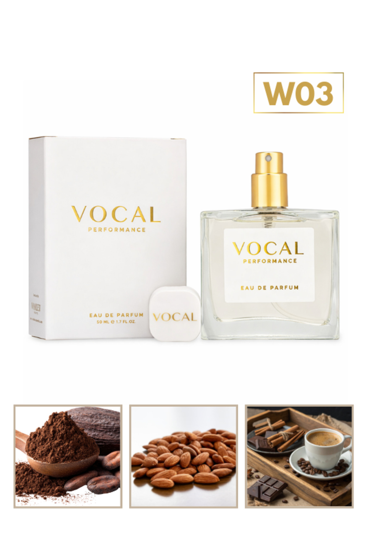 Vocal W03 Kadın Parfüm Edp 50 ml