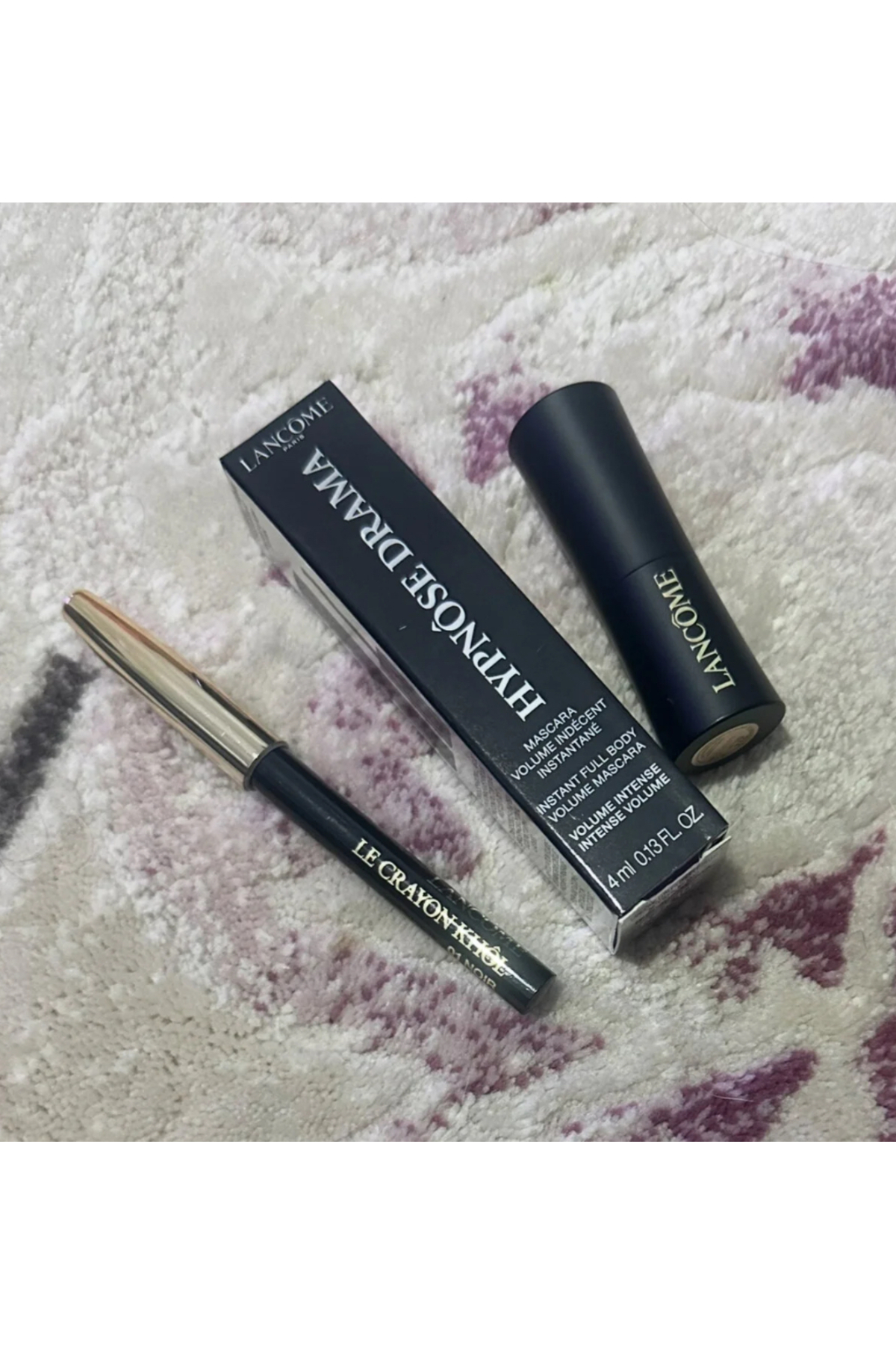 Lancome Hypnose Drama Midi Maskara (Le Crayon Khol Siyah Mini Göz Kalemi ve L'Absolu Ruj 196 Mini HEDİYE)