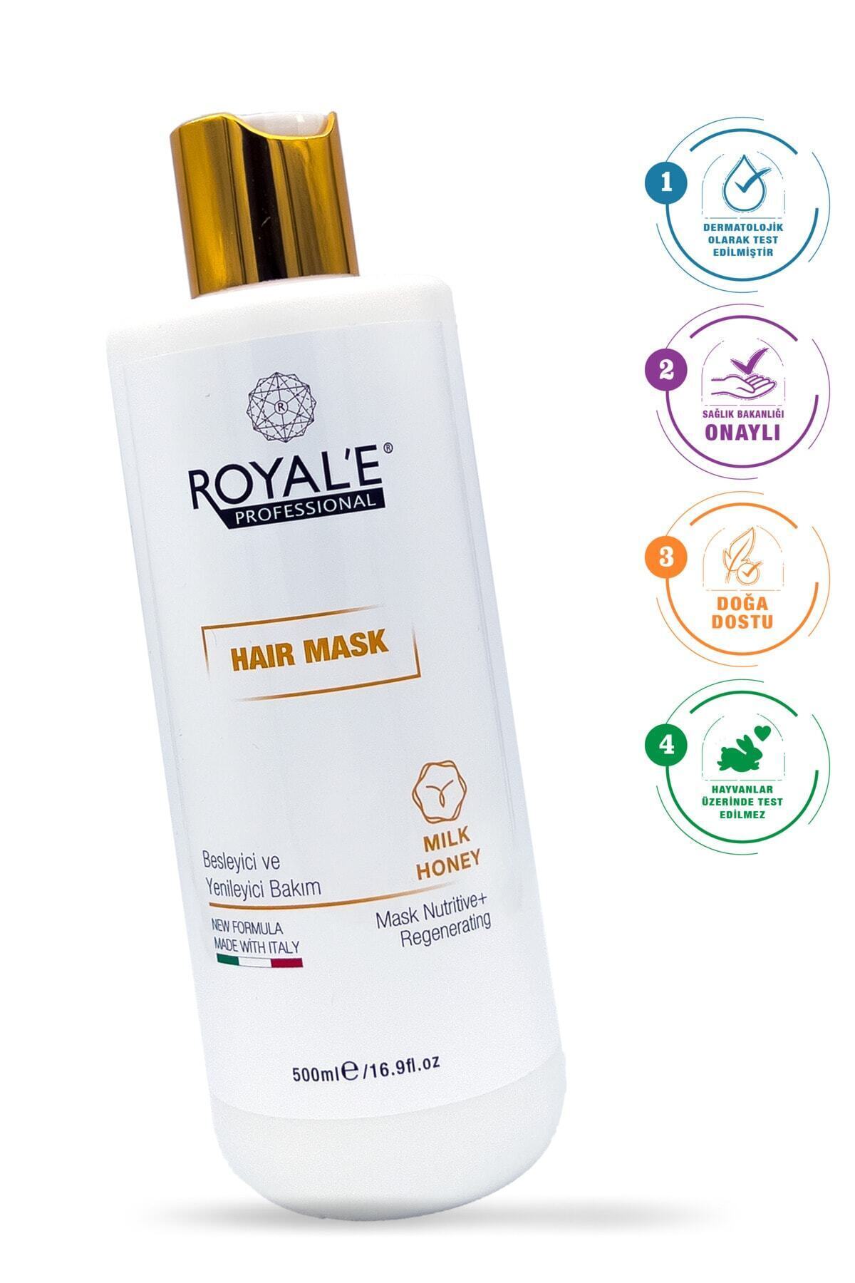 royale professional Saç Maskesi - Milk Honey Hair Mask 500ml