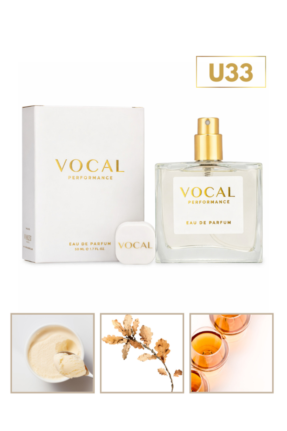 Vocal U33 Unisex Parfüm Edp 50 ml