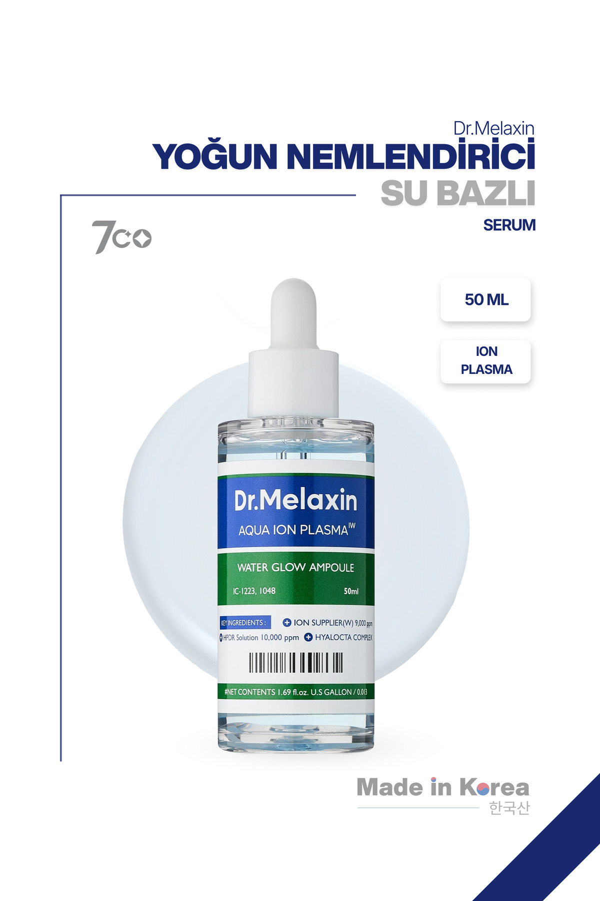 Dr.Melaxin Aydınlatıcı Nemlendirici Serum | L22 Patentli + 8 Katmanlı Hyaluronik Asit + Niacinamide 30ml