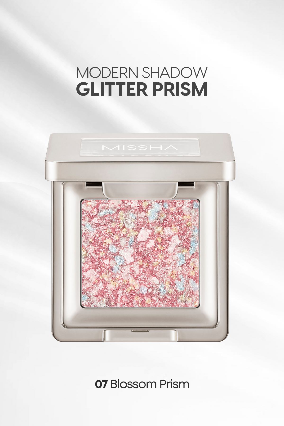Missha Topaklanmayan, El Yapımı Glitter Far Modern Shadow Glitter Prism (No.7 Blossom Prism)