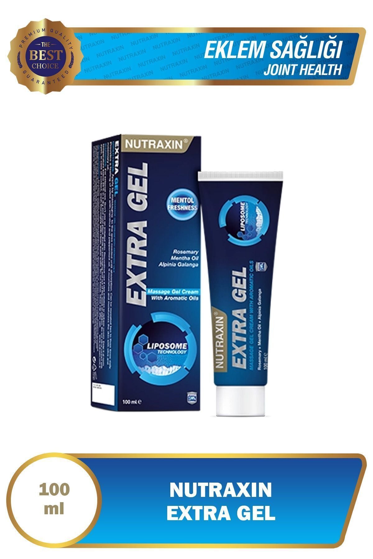 Nutraxin Extra Gel Mentol Ferahlığı Masaj Jeli 100 ml
