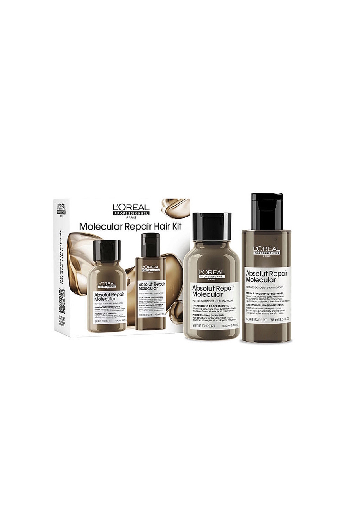 L'Oreal Paris Loreal Paris Moleküler İkili Saç Bakım Seti