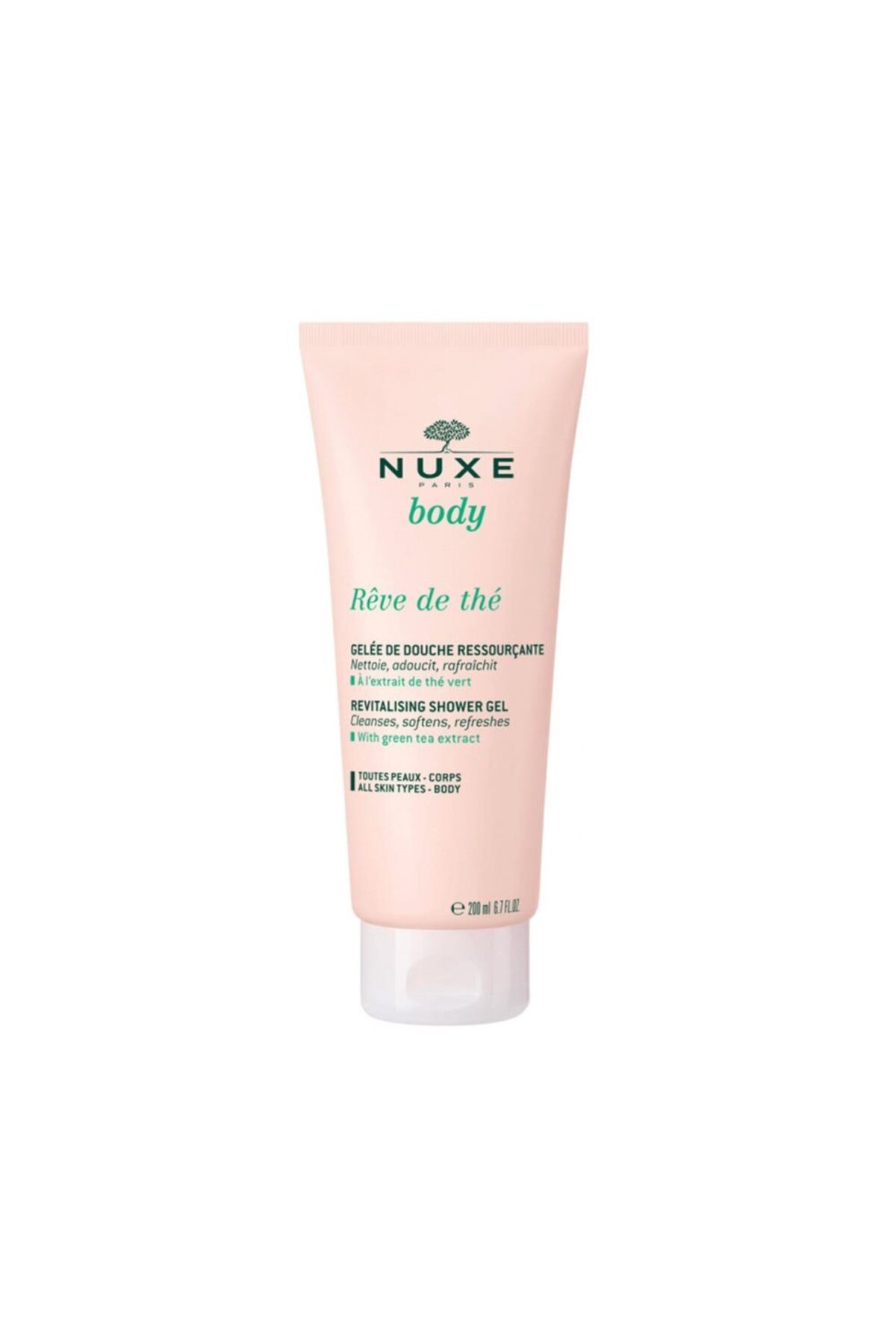 Nuxe Rêve de Thé Yeşil Çay Özlü Duş Jeli 200ml