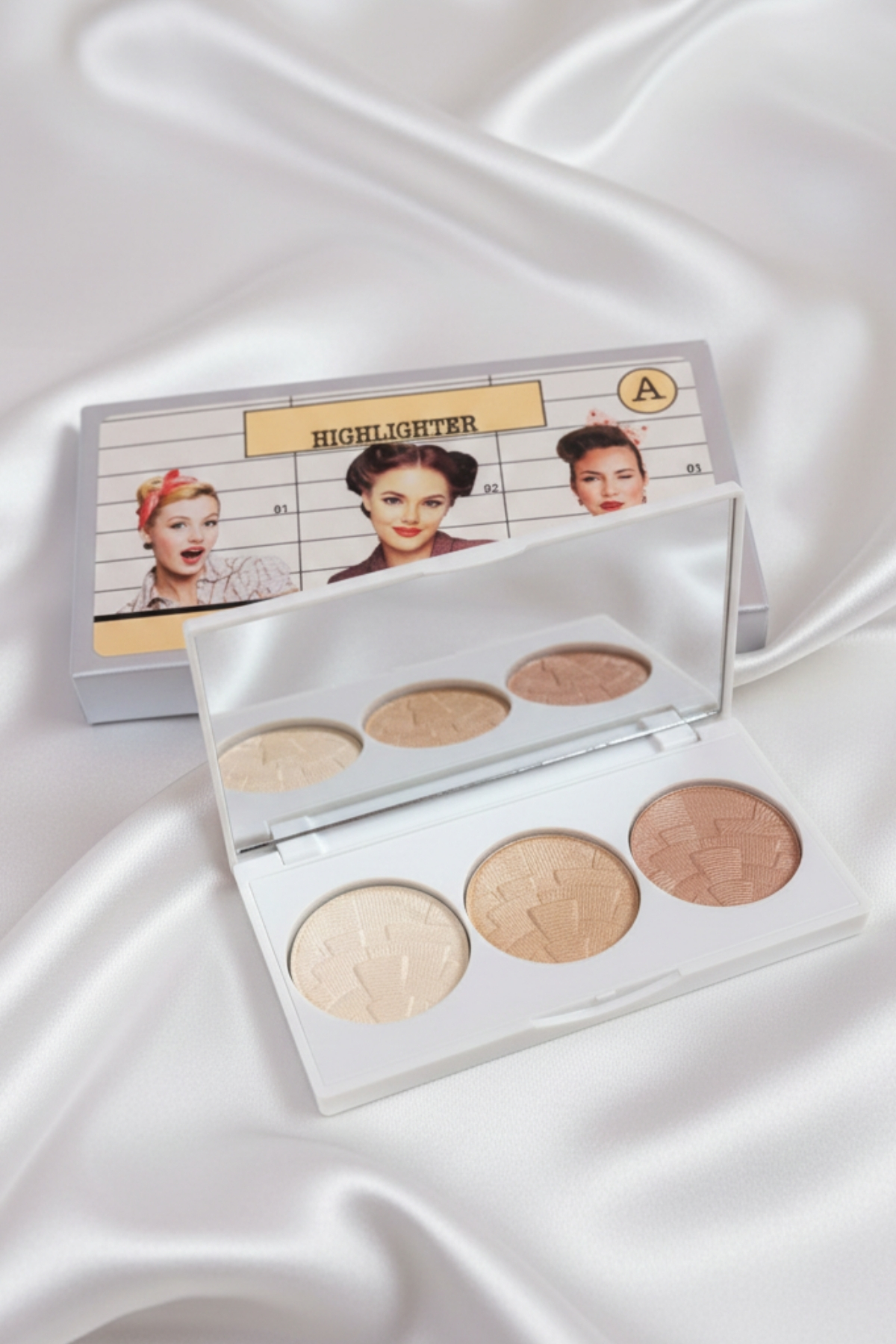 Gabrini Kadın 3'lü Aydınlatıcı A Paleti Highlighter