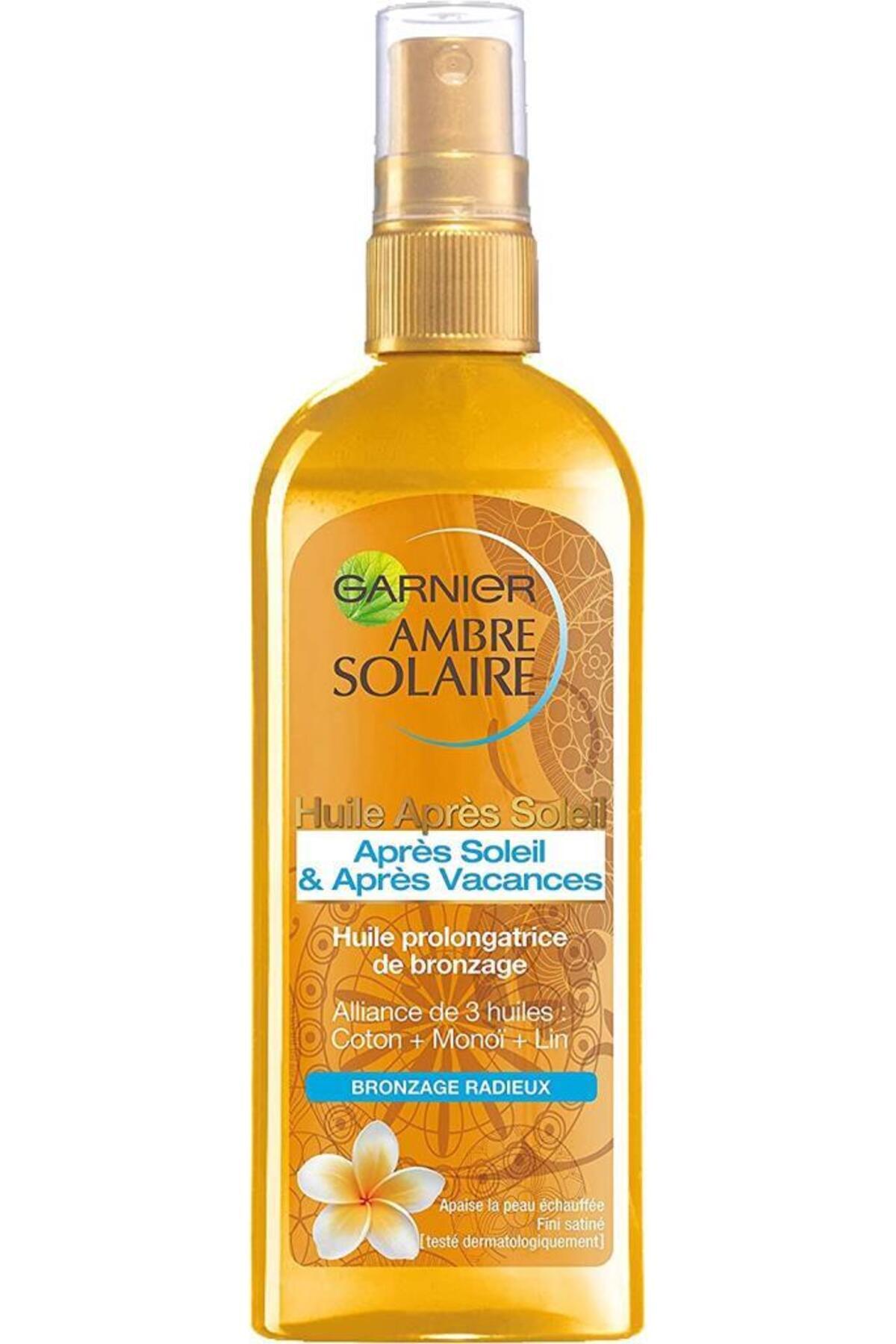 Garnier Ambre Solaire Delial Güneş Sonrası Bronzlaştırıcı Yağ 150 ml