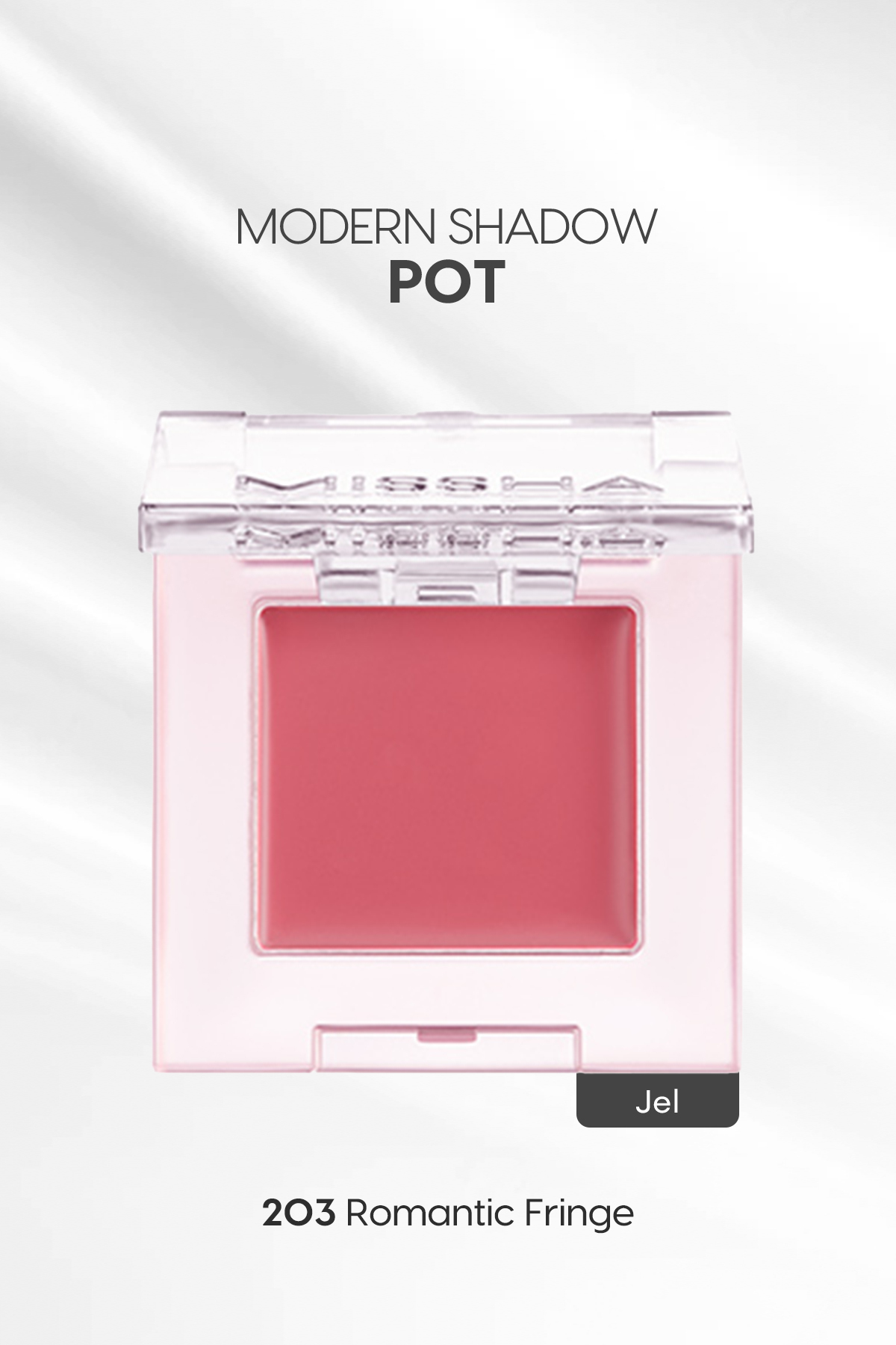 Missha Parlak Jel Dokulu Tekli Göz Farı Modern Pot (203 Romantic Fringe)