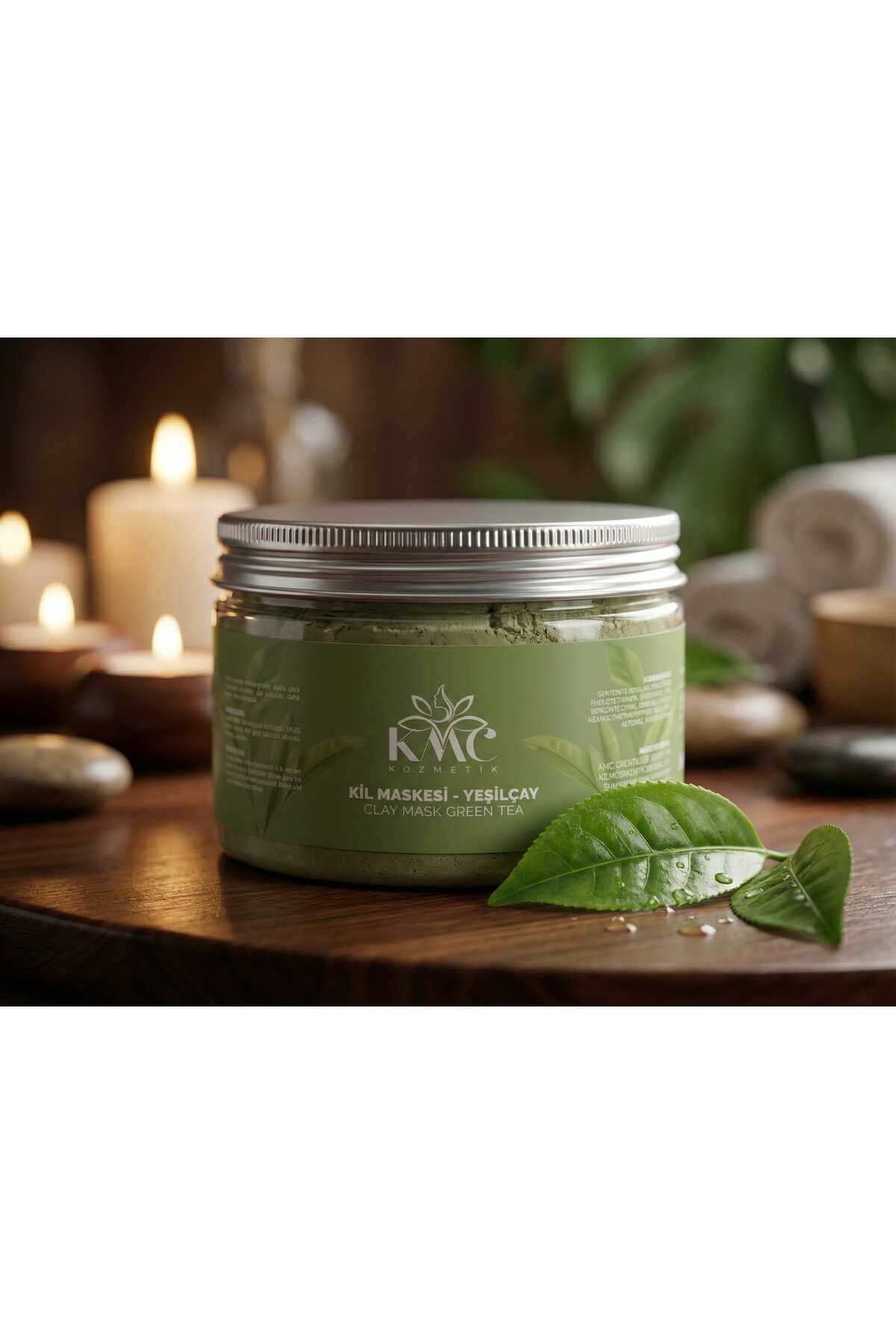 KMC Kozmetik Kil Maskesi Yeşilçay (300 ml)