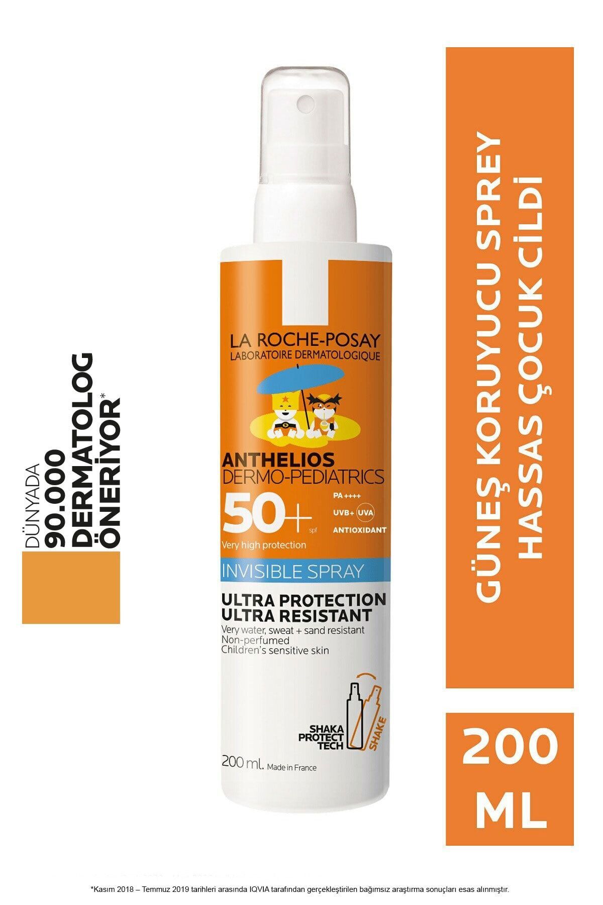 La Roche Posay Anthelios Dermo Pediatrics Invisible Sprey 200ml 3337875698696