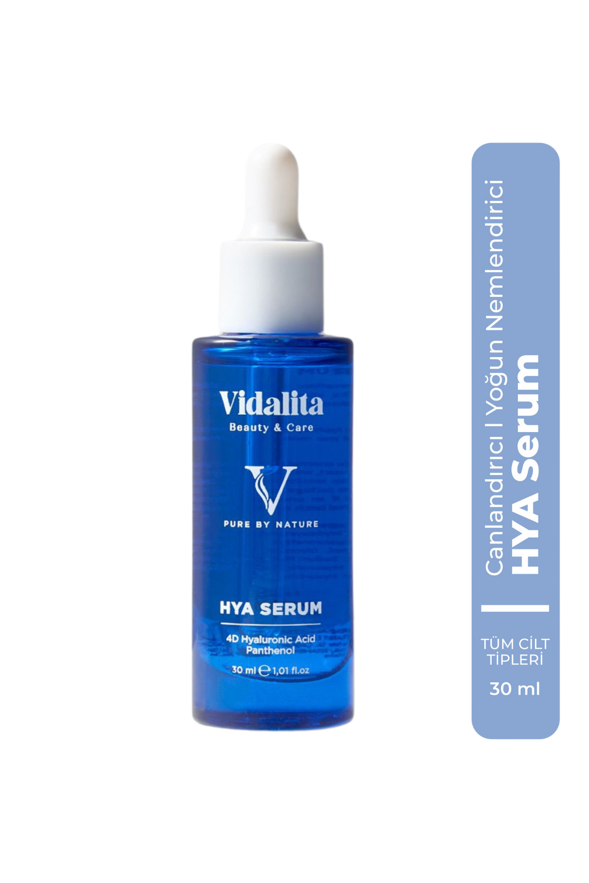 Vidalita Beauty & Care Hyaluronic Acid + B5 Yoğun Nemlendirici Cilt Serumu 30 ml - Yaşlanma Karşıtı Dolgunlaştırıcı Nem Serumu