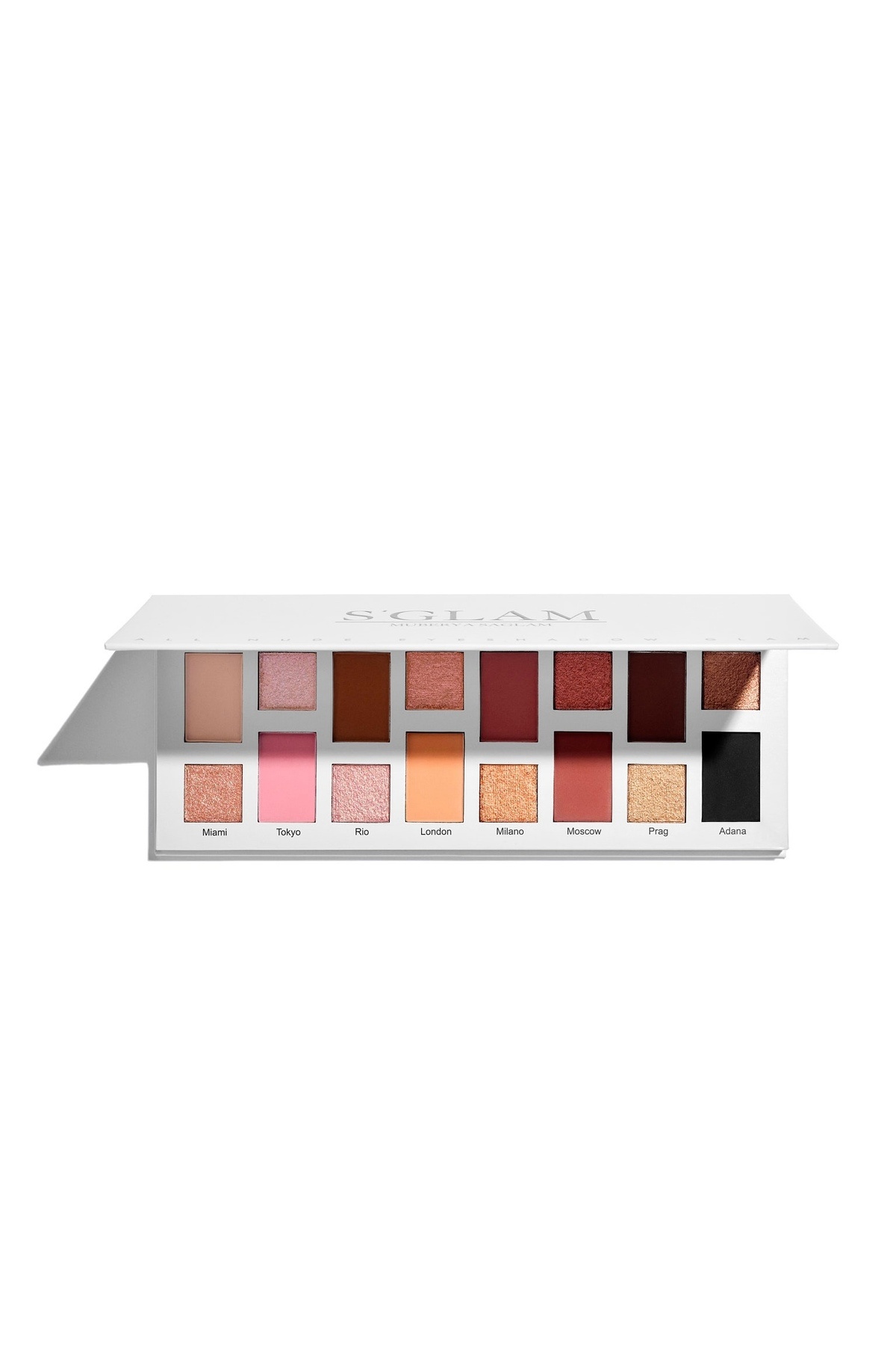 S'GLAM 16 Color Göz Farı Paleti (eyeshadow)