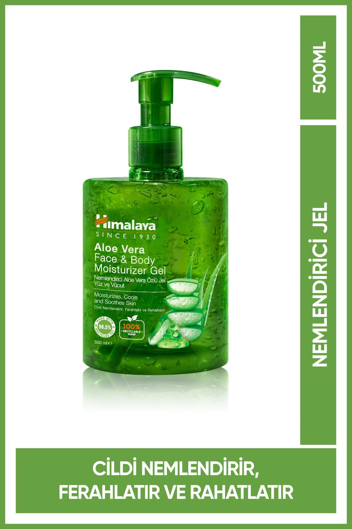 Himalaya Since 1930 Aloe Vera Yüz ve Vücut Nemlendirici Jel 500 ml | Serinletici, Yatıştırıcı