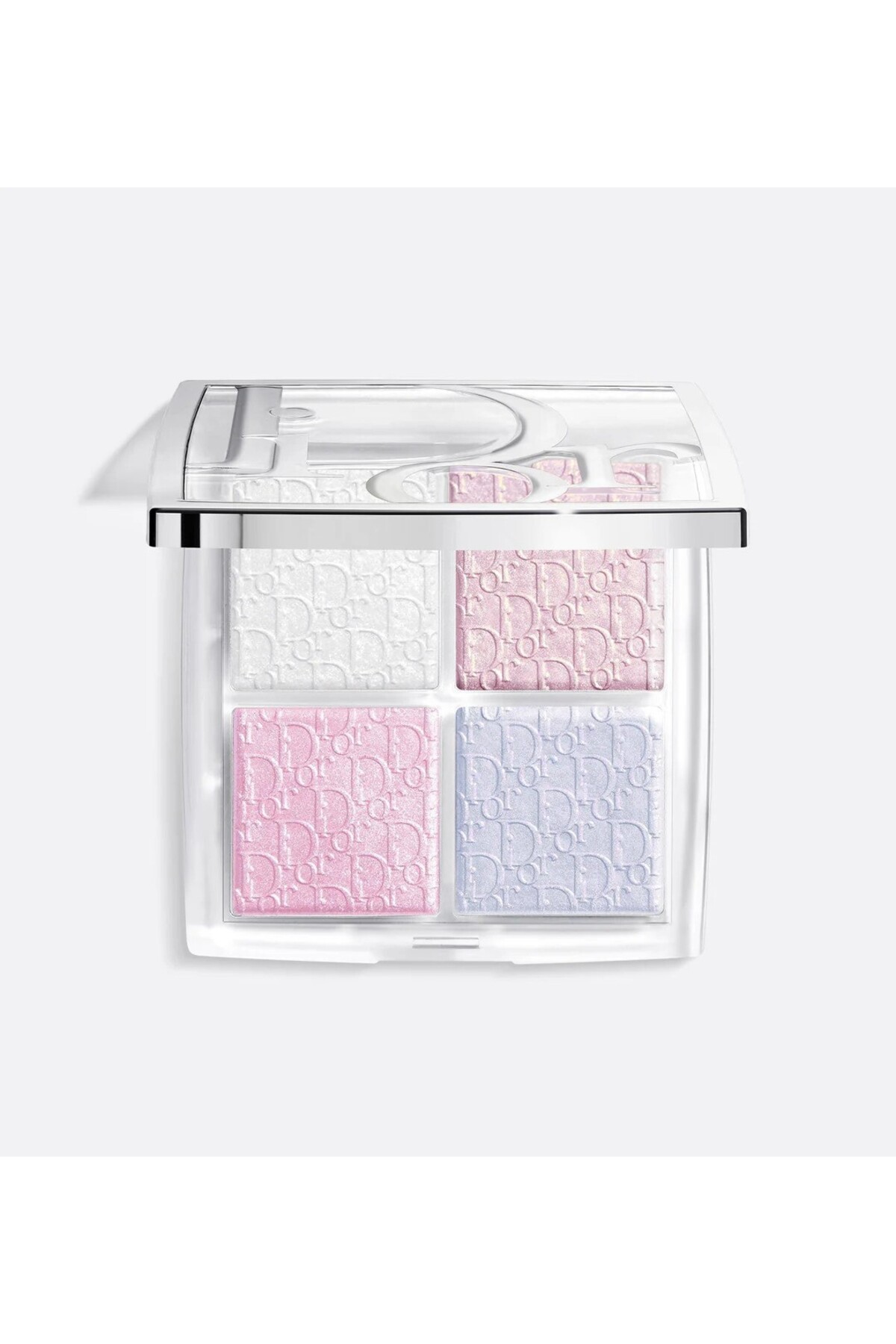 Dior BACKSTAGE YÜZ PALETİ-4 ultra parlak highlighter ve allık tonu-002 Frosted Opal Glow