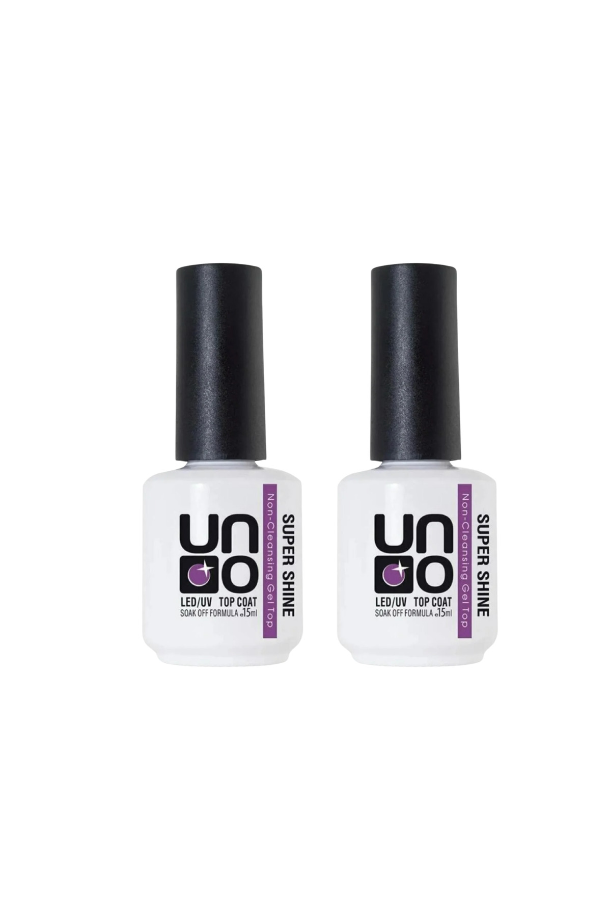 2'Lİ Uno Top Coat 15 ml Super Shine