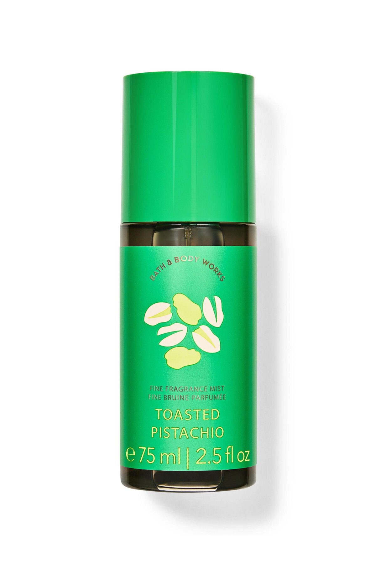 Bath & Body Works Toasted Pistachio Seyahat Boy Vücut Spreyi 75 mL