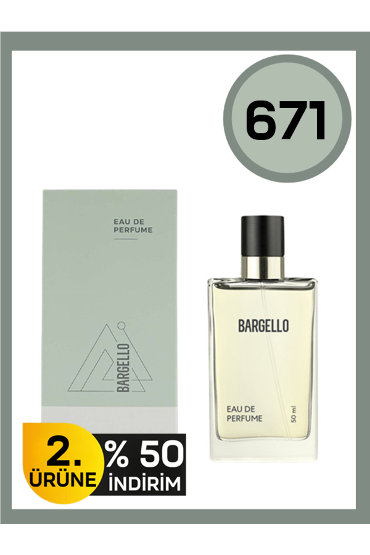 Bargello Unisex Parfüm 671 50 ml Edp