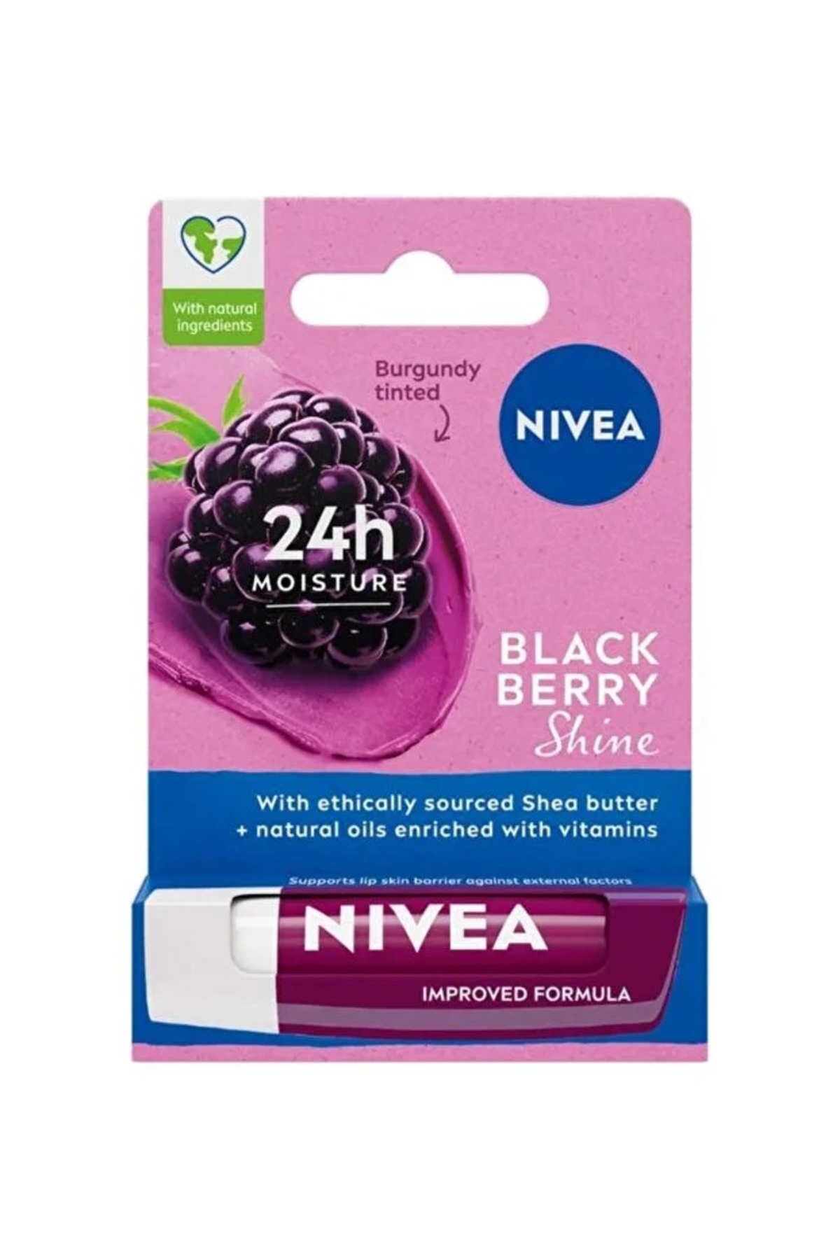 NIVEA Nıvea Böğürtlen Dudak Bakım Kremi