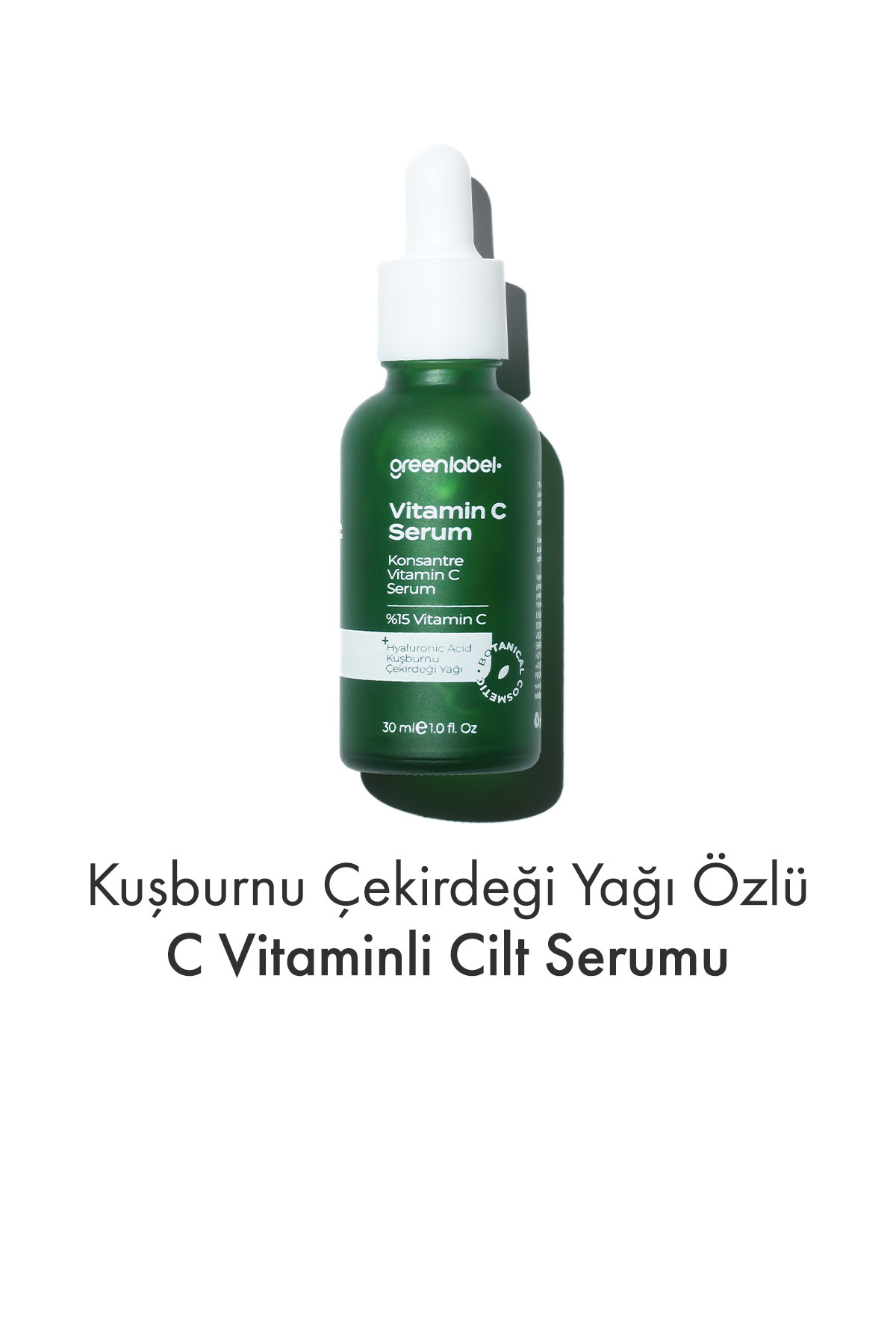 Greenlabel Kuşburnu Çekirdeği Yağı Özlü C Vitamini Cilt Serumu Canlandırıcı Ve Aydınlatıcı Etkili 30 ml