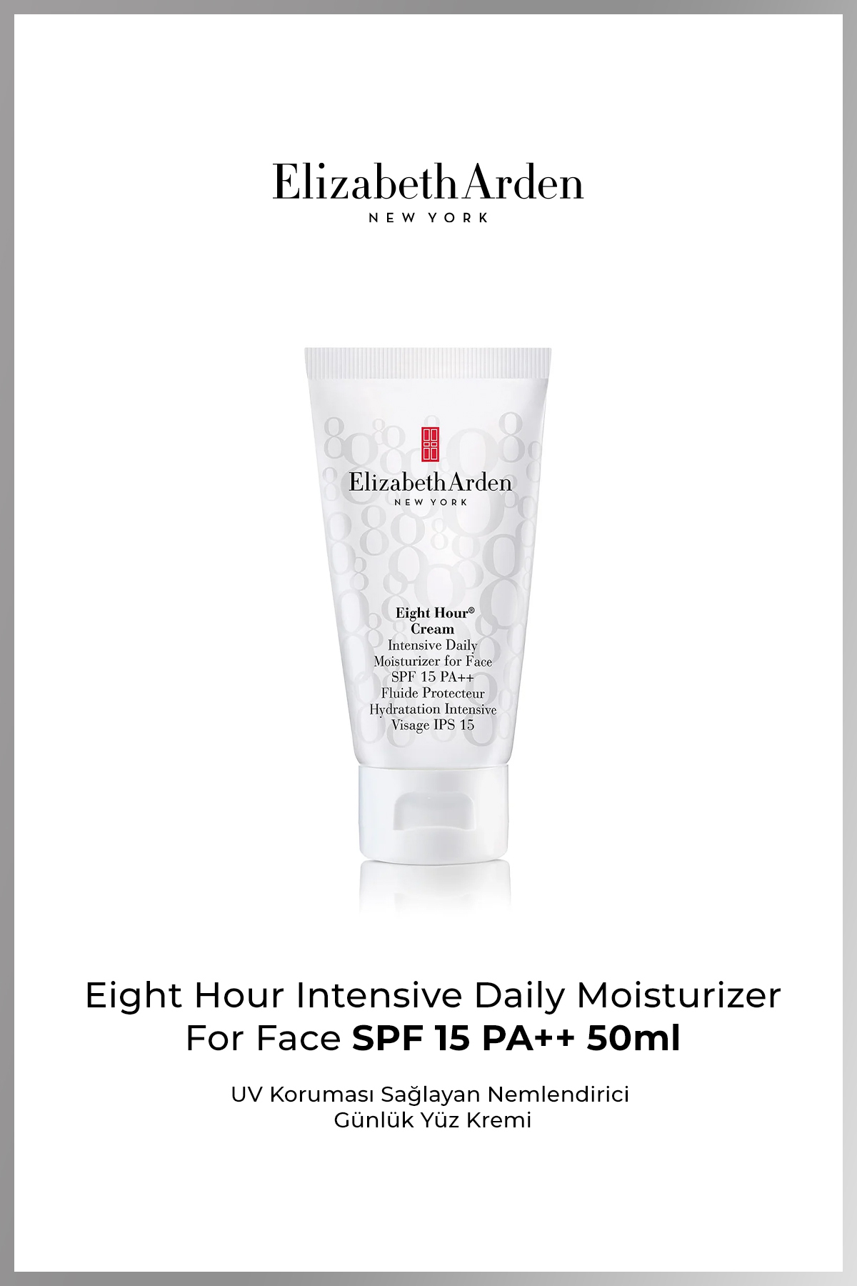 Elizabeth Arden EIGHT HOUR INTENSIVE DAILY MOISTURIZER FOR FACE SPF 15 PA++ 50ml