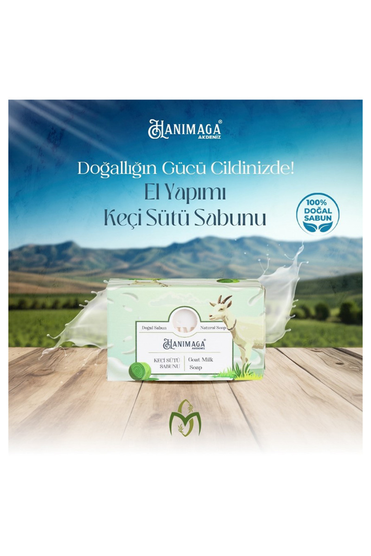Hanımağa Akdeniz Keçi Sütü Sabunu 100 Gr