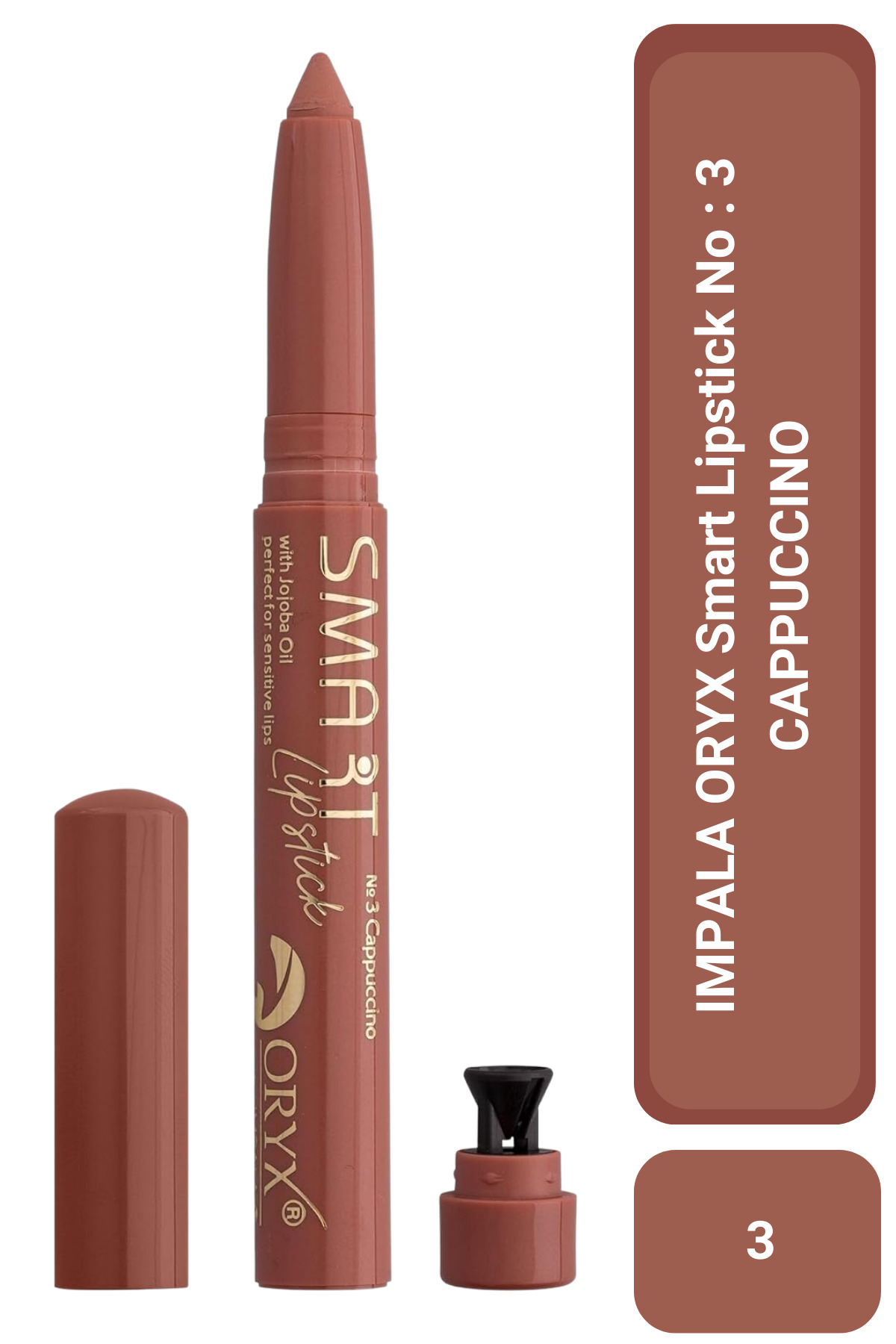 IMPALA Ruj - ORYX Smart Lipstick No : 3 CAPPUCCINO / KAPUÇİNO