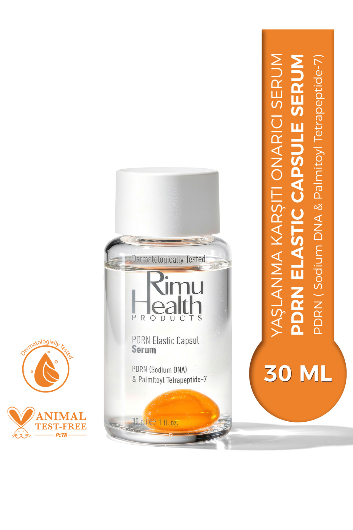 Rimu Health Products PDRN Kırışıklık Karşıtı Dolgunlaştırıcı Elastic Kapsül Serum