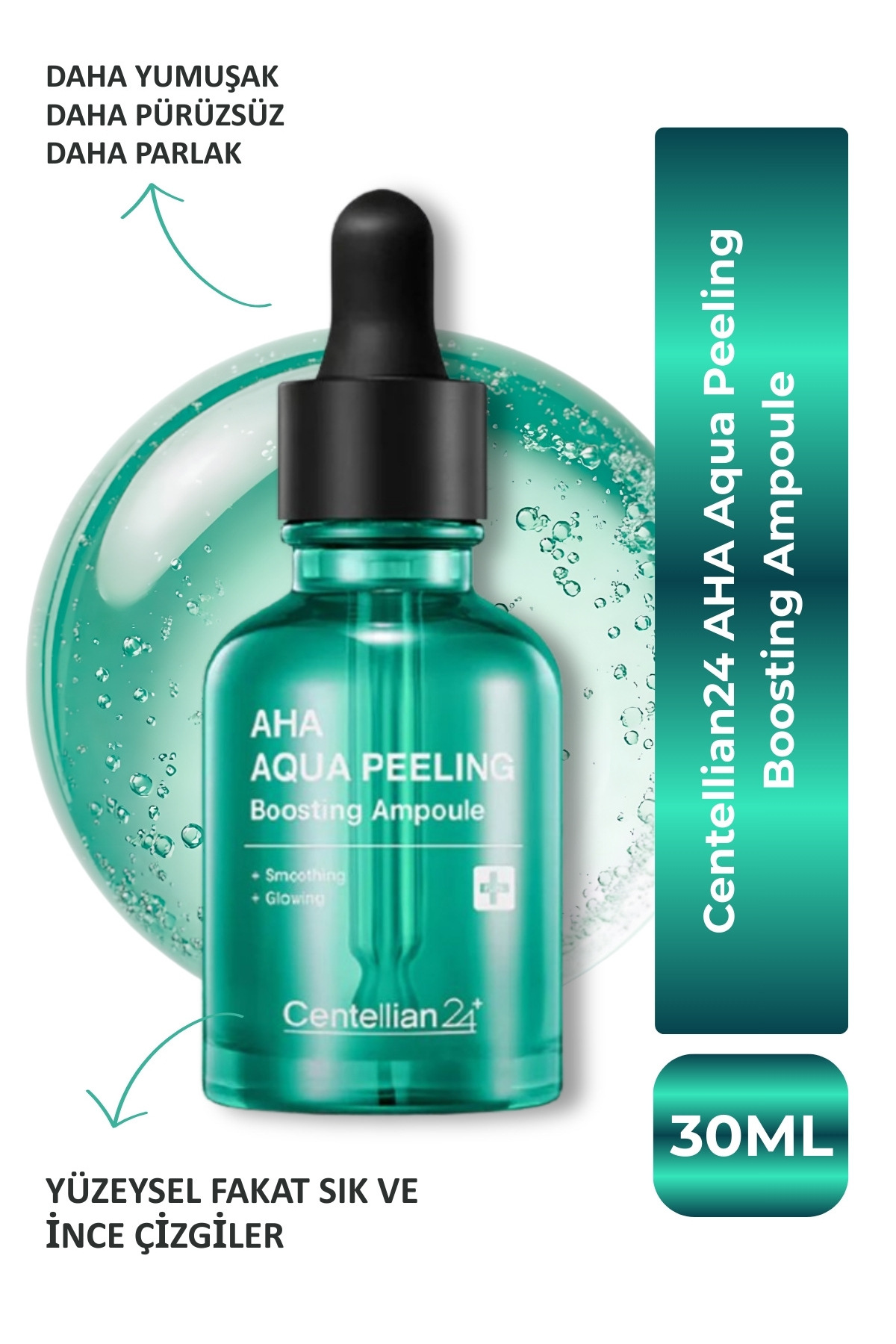 Centellian 24 AHA Aqua Peeling Boosting Ampoule / Susuz Ciltler İçin Kompleks Peeling Serumu 30ml