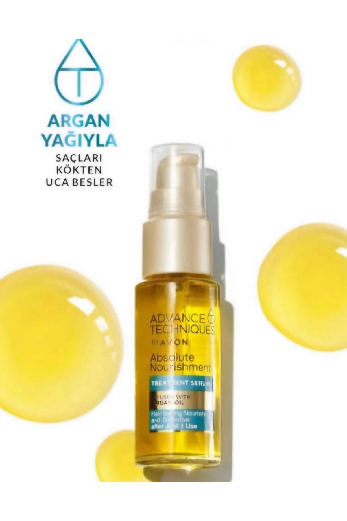 AVON ADVANCE ARGAN YAGI-YIPRANMIŞ SAÇLARI HIZLA ONARAN ARGAN YAGI