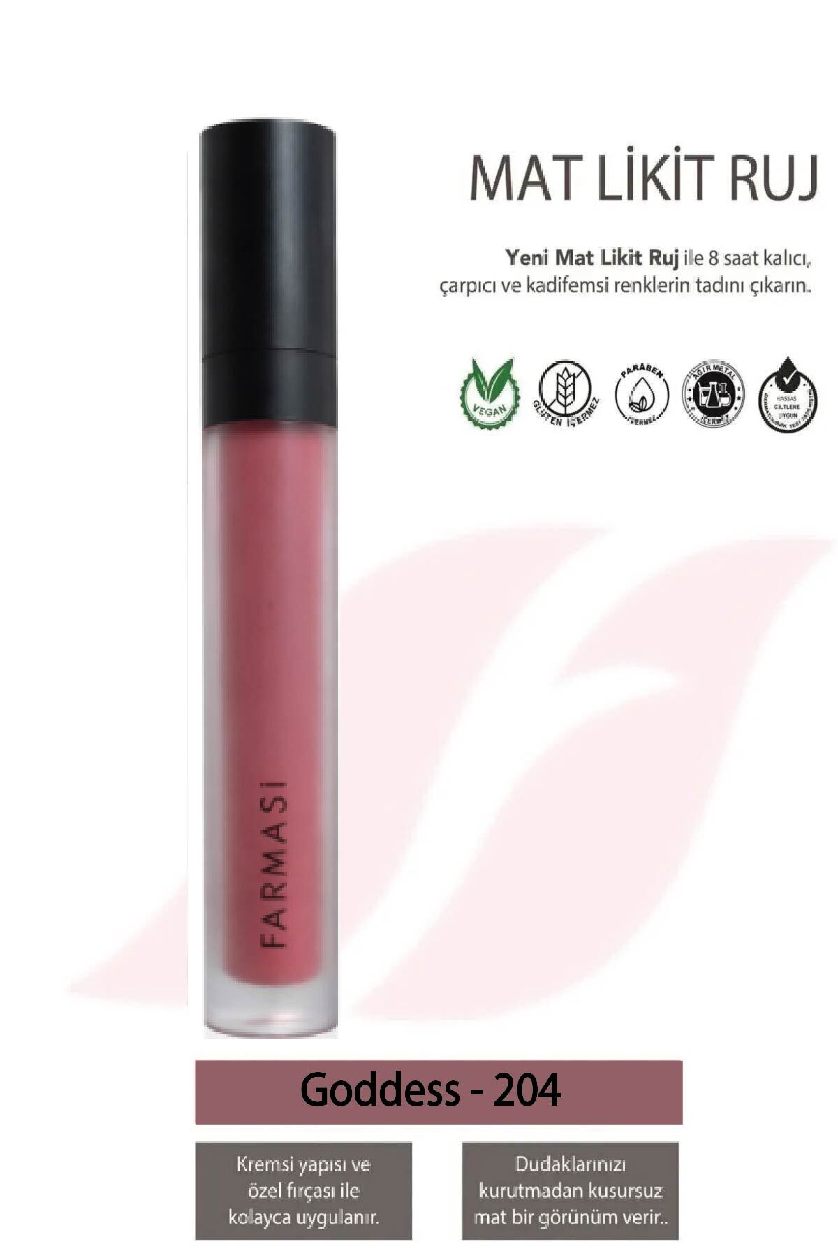 Farmasi Goddess Mat Likit Ruj 4 ml