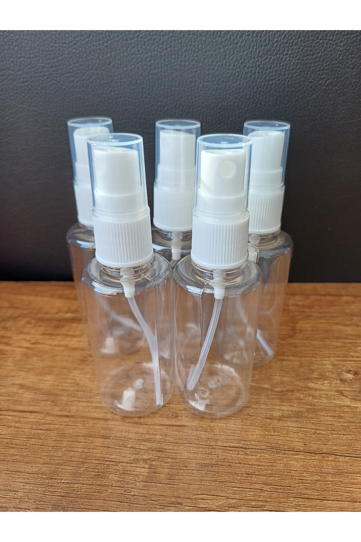 Sprey Başlı Plastik Boş Pet Şişe 50 ml 5 Adet