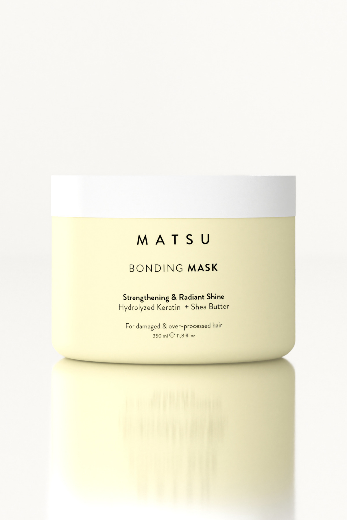 MATSU Bonding Keratin & Shea Butter Bağ Yapılandırıcı Saç Maskesi | Yoğun Onarım ve Isı Koruması 350 ml