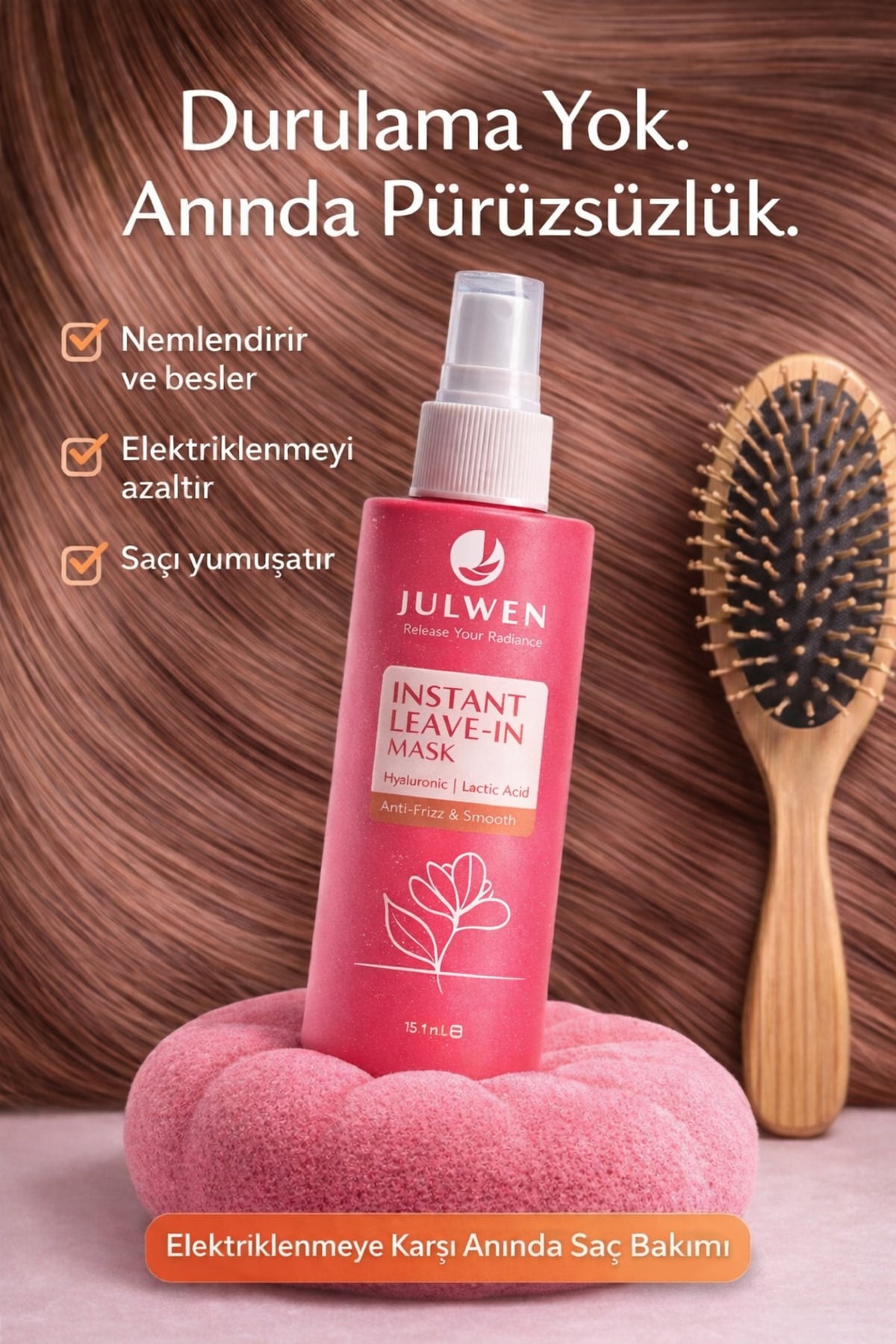 Julwen - Instant Leave-ın Mask 150 ml (DURULANMAYAN SAÇ MASKESİ)
