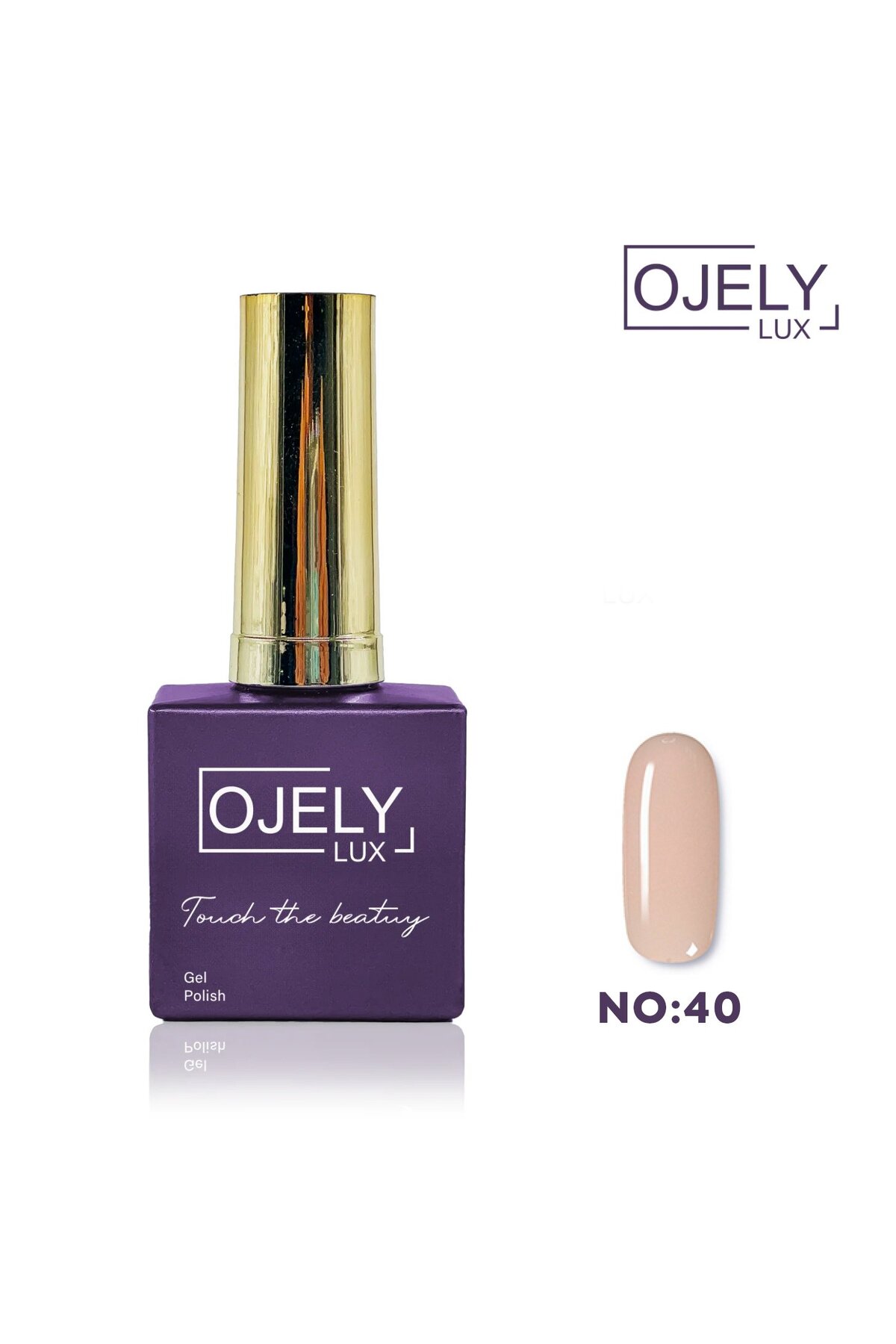 OJELY Lüx Kalıcı Oje 15 ML Touch Seri NO. 40