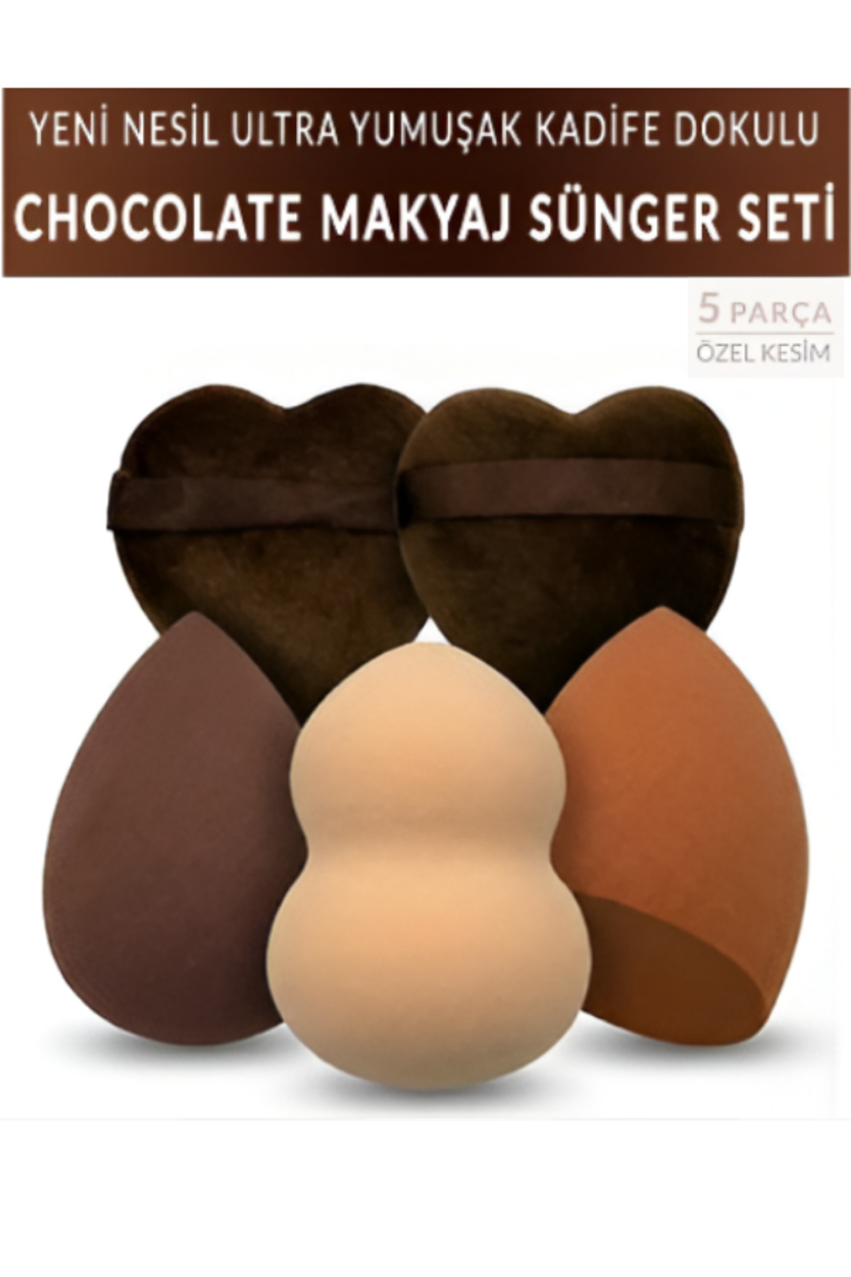 SheMask Makyaj Süngeri Pudra Süngeri Fondöten Süngeri Latexsiz Doğal Profesyonel – Ultra Yumuşak Fondöten Pudra Süngeri Blender Süngerleri ile Pürüzsüz Make Up Uygulama Pro Makyaj
