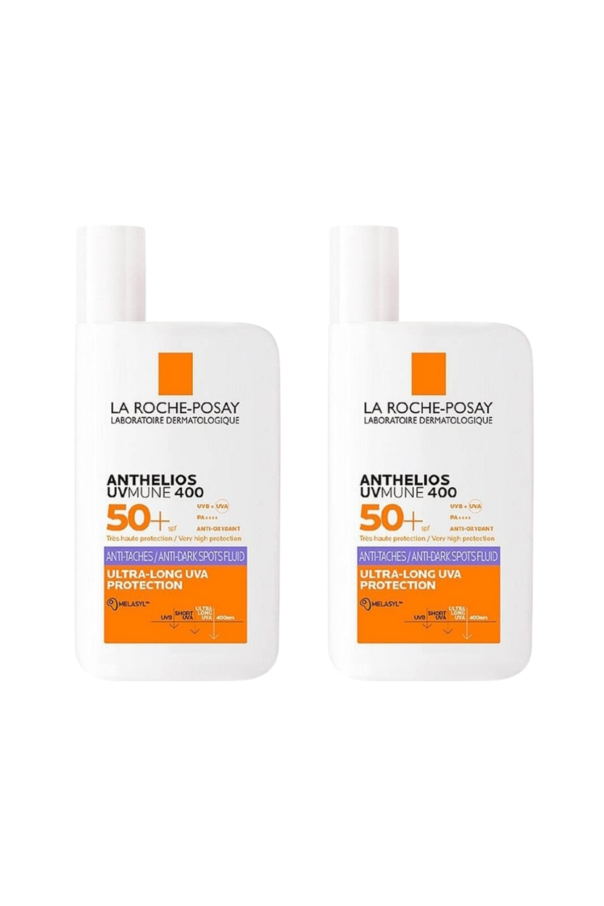 La Roche Posay Anthelios Uvmune 400 Anti-dark Spots Fluid Spf50 Yüz Güneş Kremi 50 ml (2 Adet)