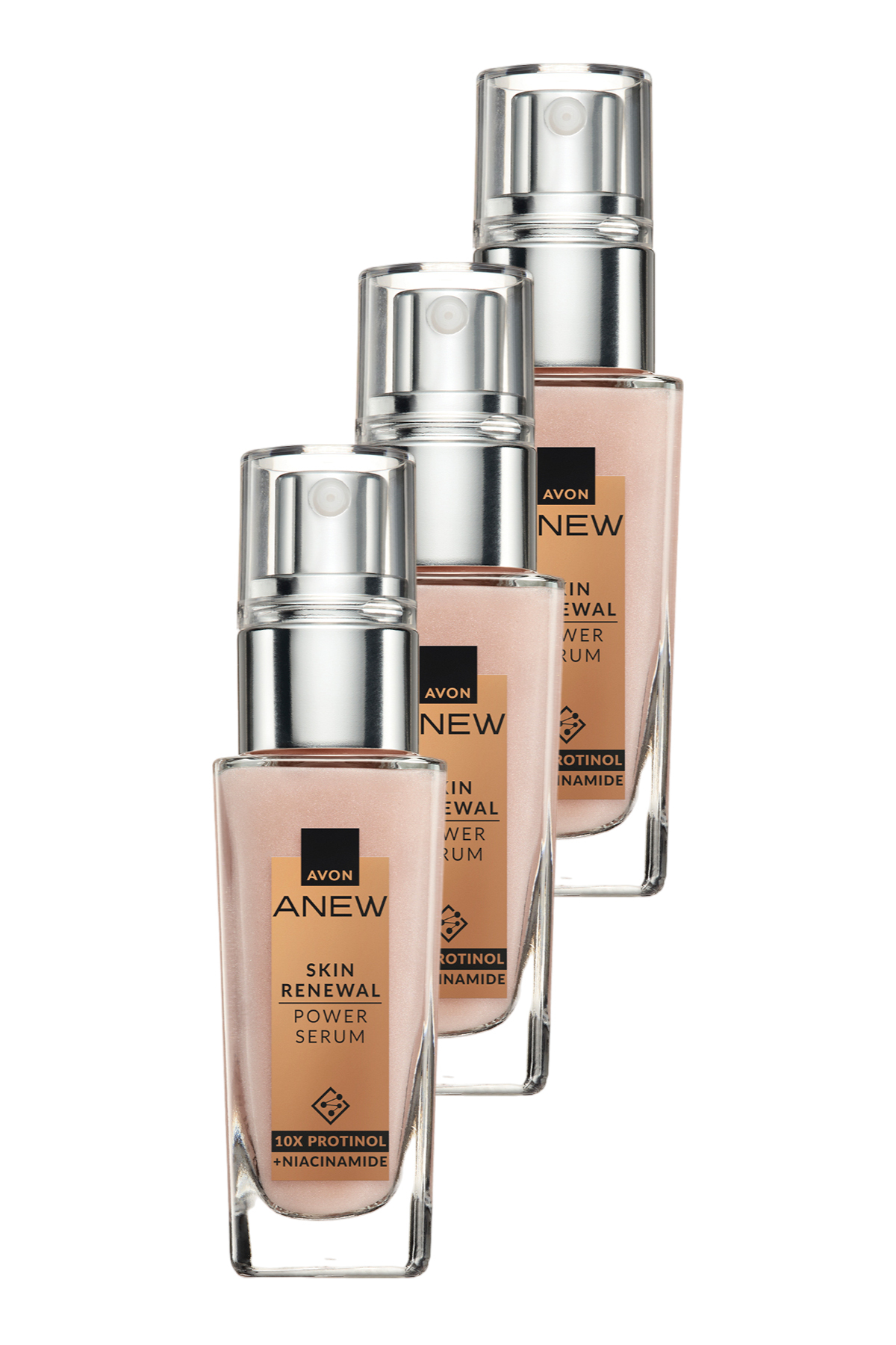 AVON Anew Skin Renewal Power Serum 30 Ml. Üçlü Paket