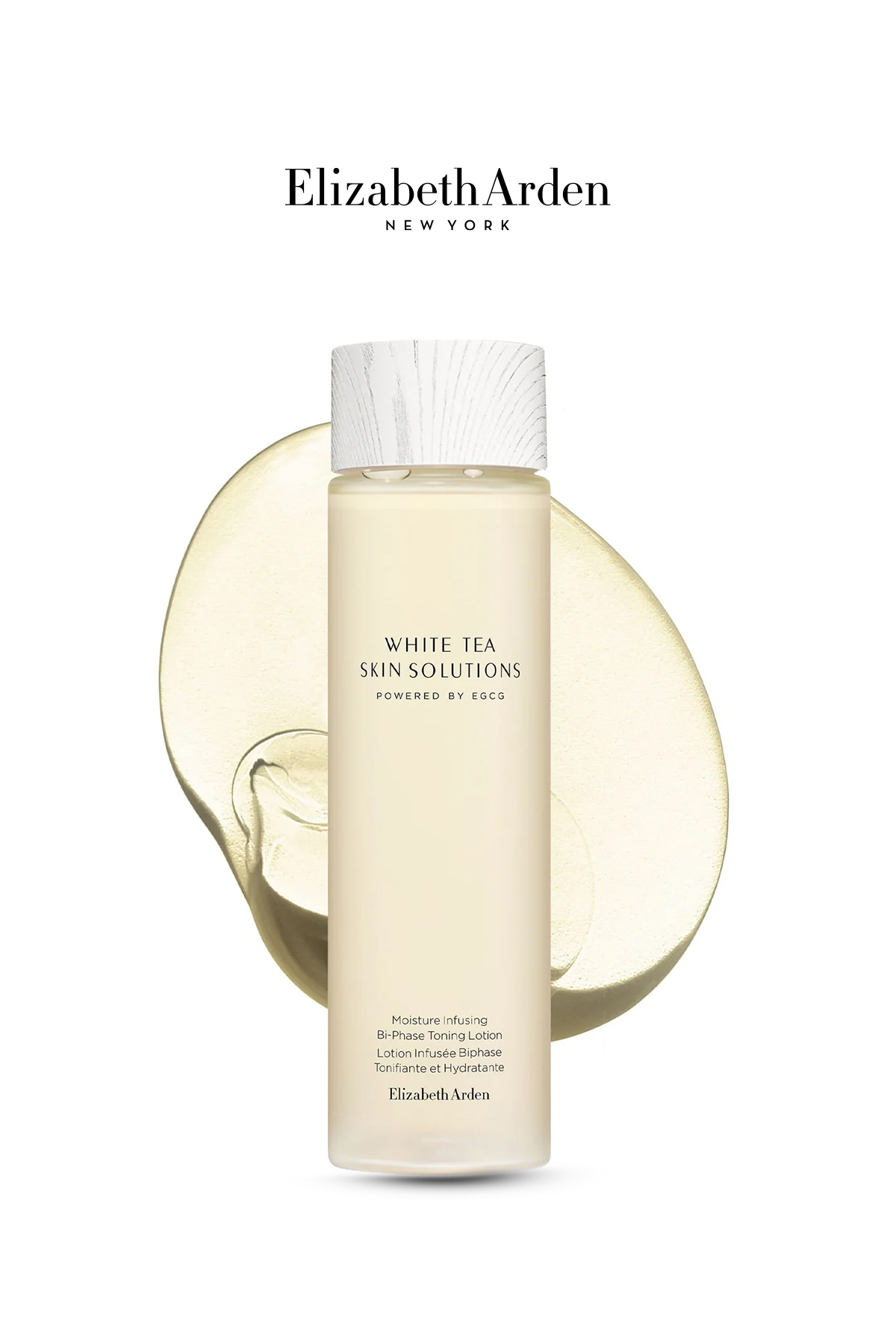 Elizabeth Arden WHITE TEA SKIN SOLUTIONS MOISTURE INFUSING BI-PHASE TONING LOTION 200ML