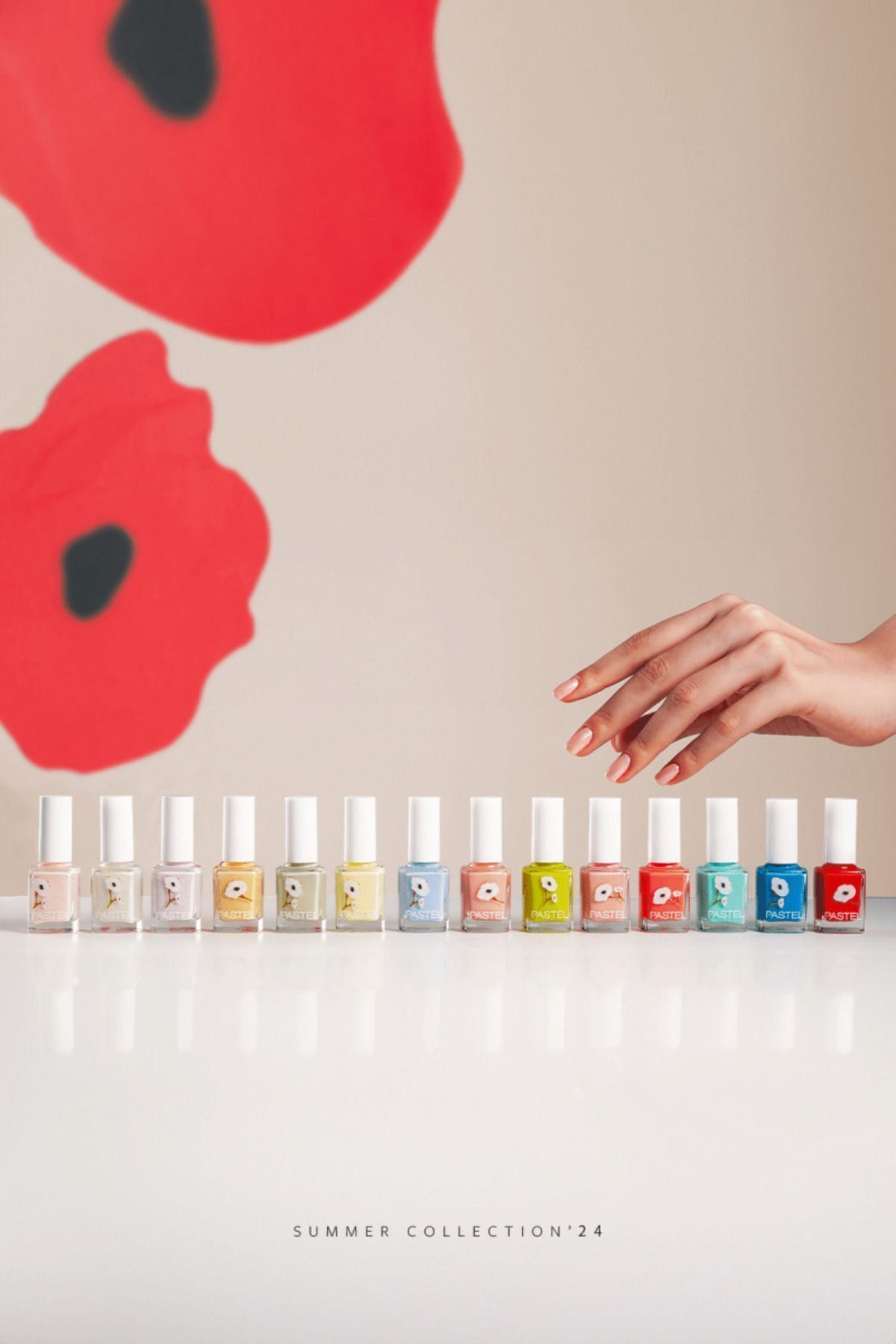 Pastel Oje Yaz Yeni Renkler Summer Collection 2024 14 Lü Set