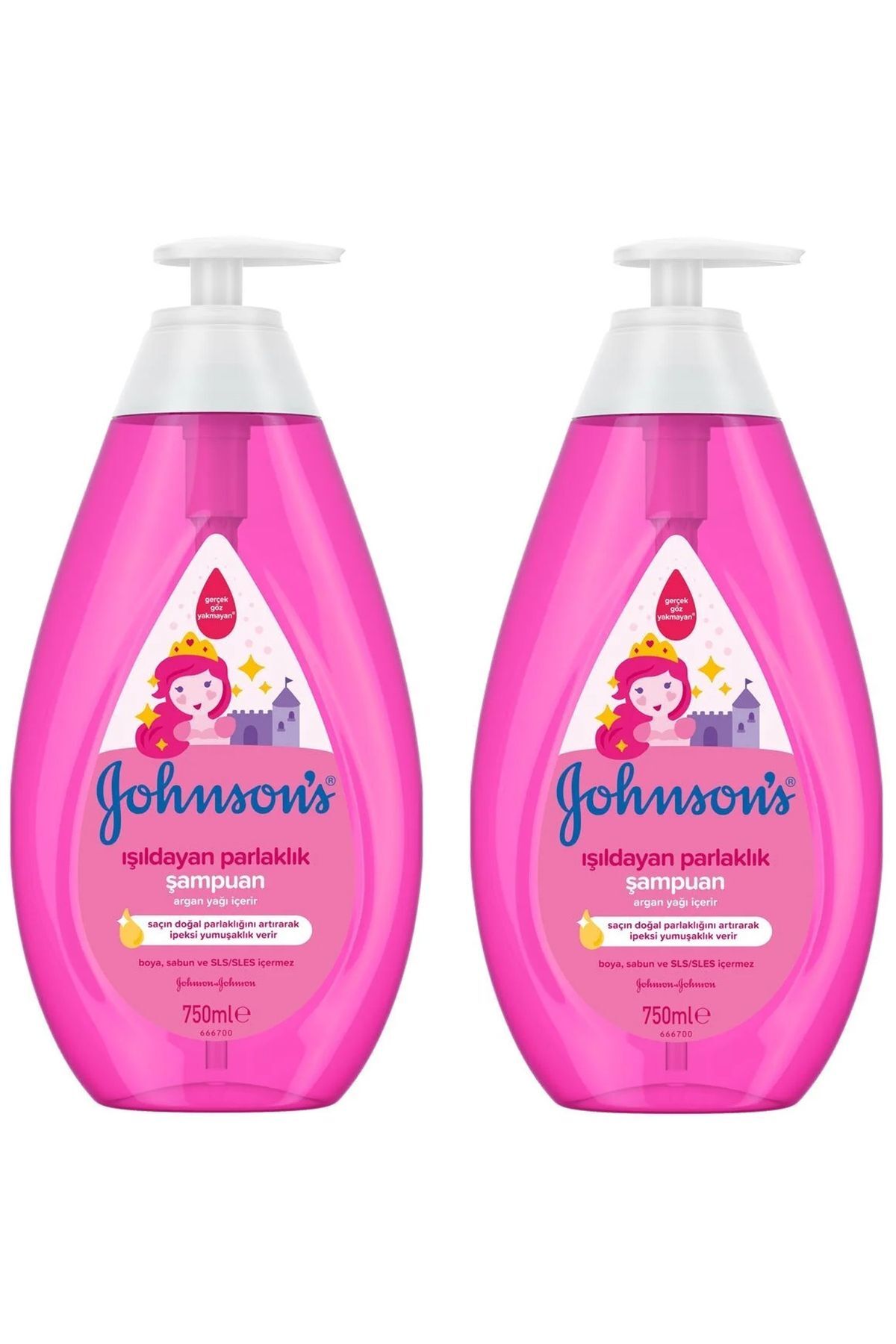 Johnson´s Baby Johnsons Baby Işıldayan Parlaklık Şampuan 750 Ml 2 Adet
