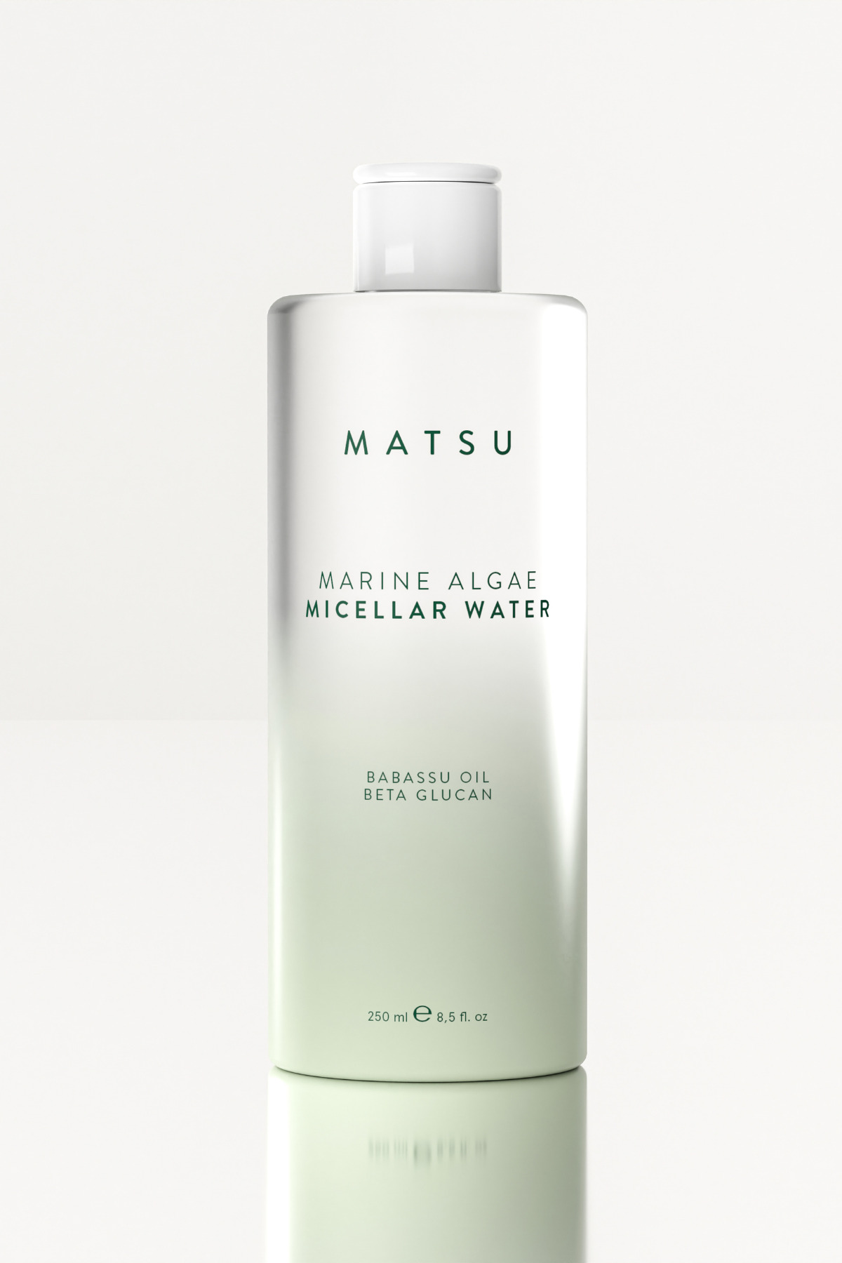 MATSU Marine Algae Micellar Water | Babassu Yağı & Beta-Glucan | Nazik Arındırma ve Bariyer Koruyucu Temiz