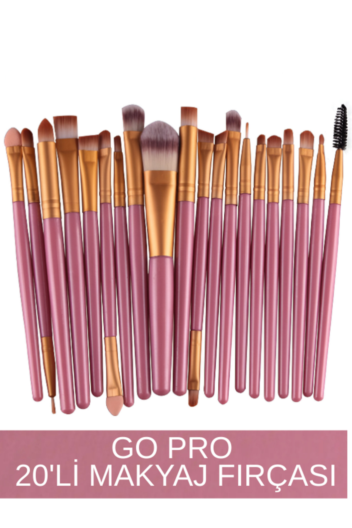 SheMask Makyaj Fırçası Seti Profesyonel Fondöten Kapatıcı Allık Far İçin Yumuşak Kıllı Make Up Fırçaları