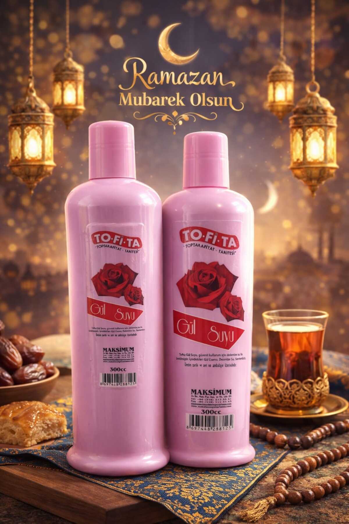 TO-Fİ-TA toptanfiyattarifesi GÜL SUYU 300 ML DOĞAL VE SAF