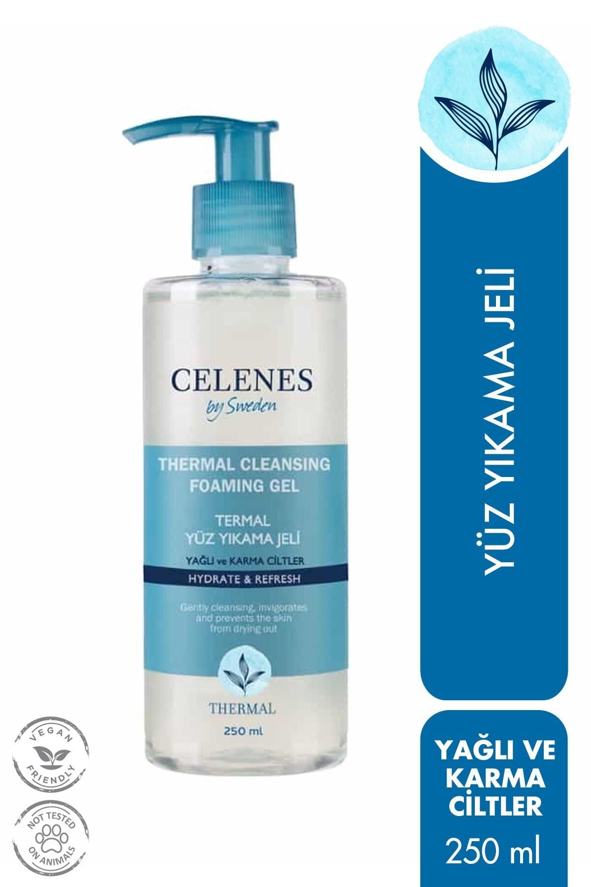 Celenes Thermal Yağlı Ve Karma Ciltler Yüz Temizleme Jeli 250ml