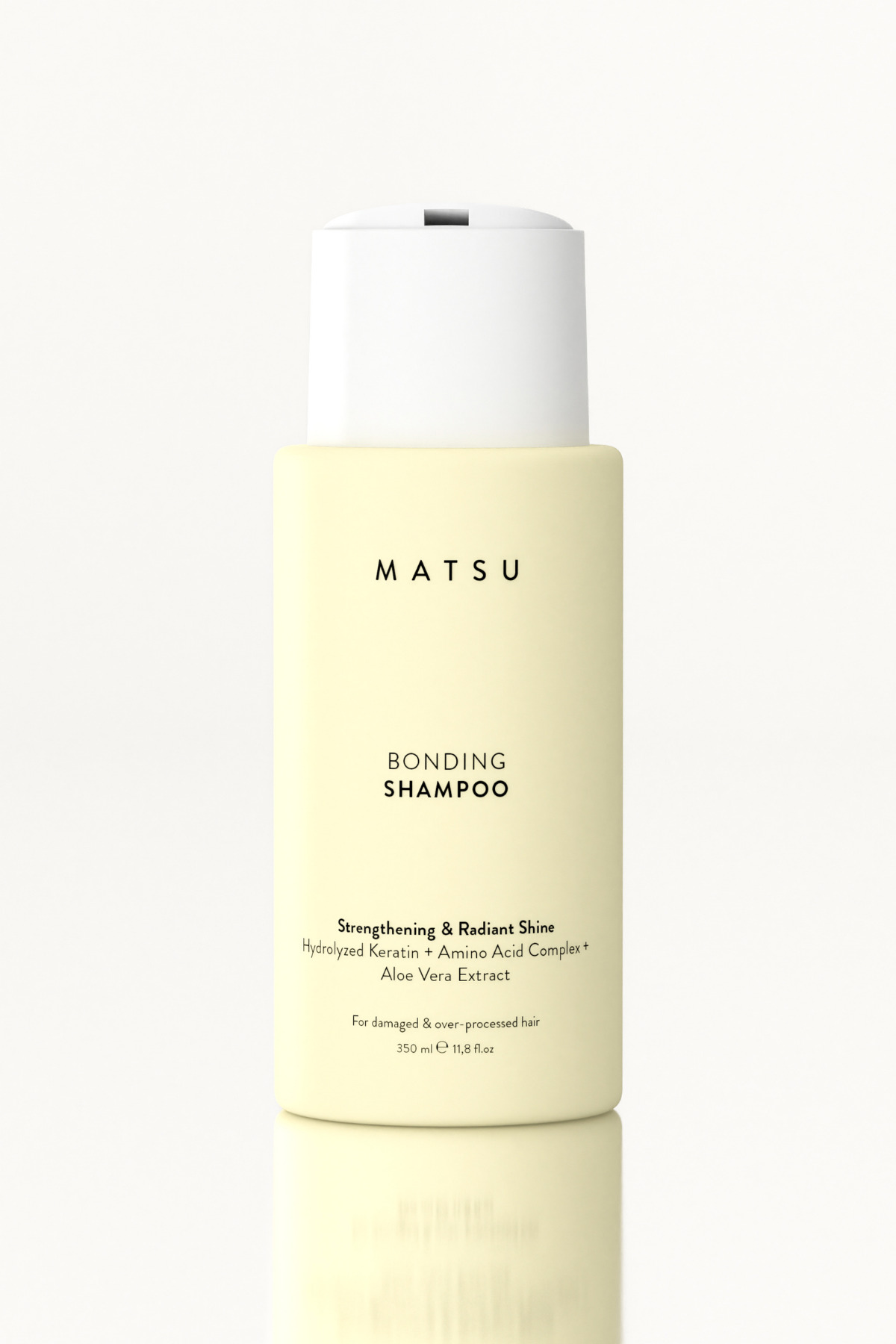 MATSU Bonding Keratin & Ginseng Özlü Bağ Yapılandırıcı Şampuan | Bağ Onarıcı ve Kabarıklık Karşıtı 350 ml