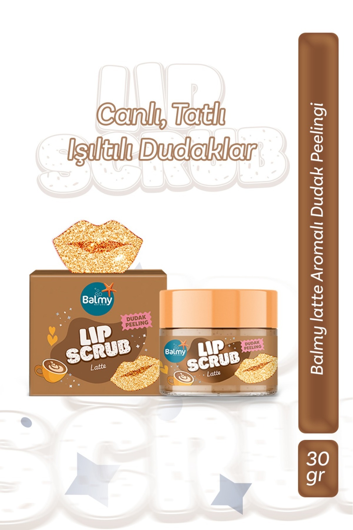 Balmy Latte Dudak Peelingi