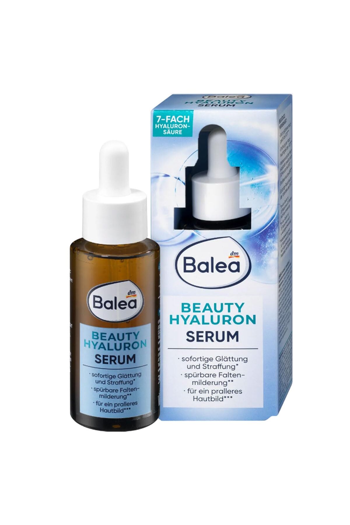 BALEA Beauty Hyaluron Serum 30 ml - 7 Farklı Hyaluronik Asit - Yaşlanma Karşıtı & Dolgunlaştırıcı