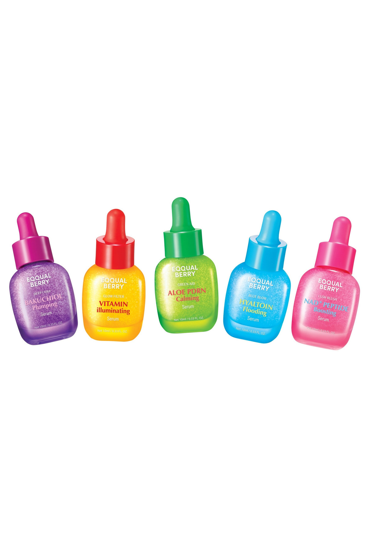EQQUALBERRY 5 Mını Serums Dıscovery Set (5X10ml) - Mini Serum Seti 5X10ml